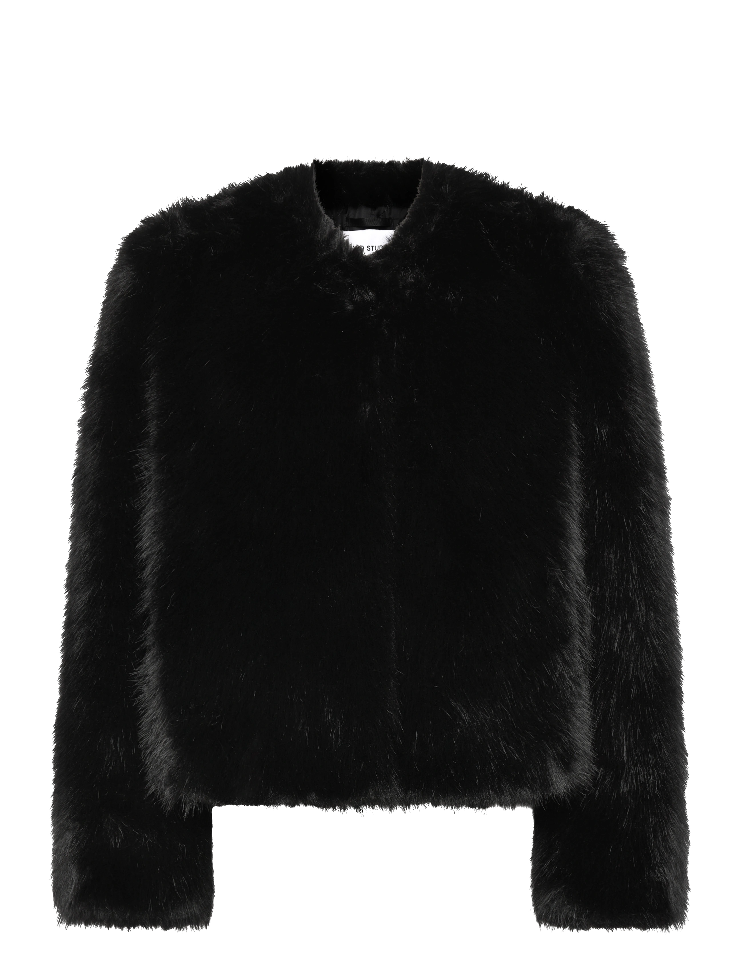 STAND STUDIO Sadie Cropped Jacke Schwarz - 38 - Damen