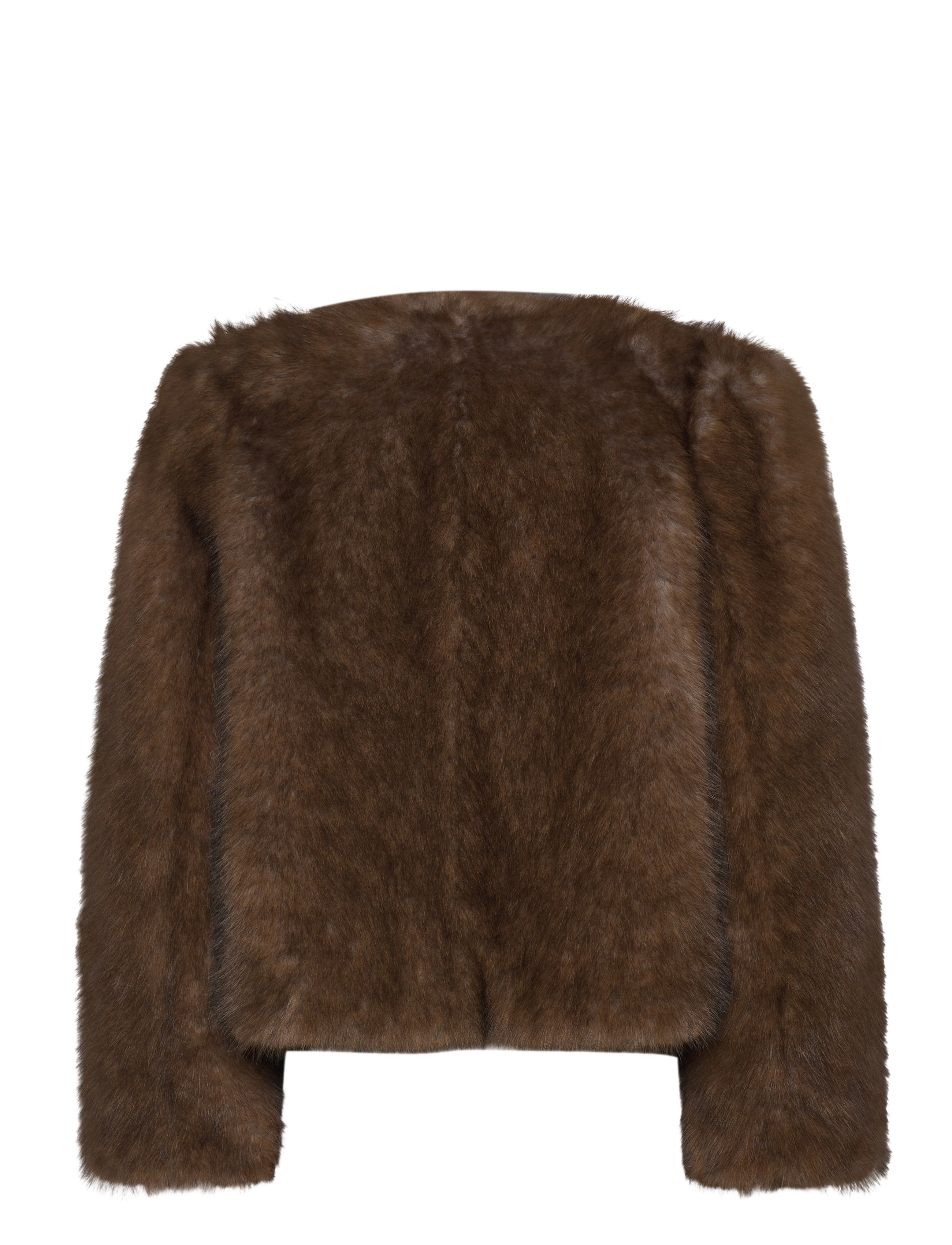 Stand Studio - Sadie Cropped Jacket - outerwear - natural brown - 2