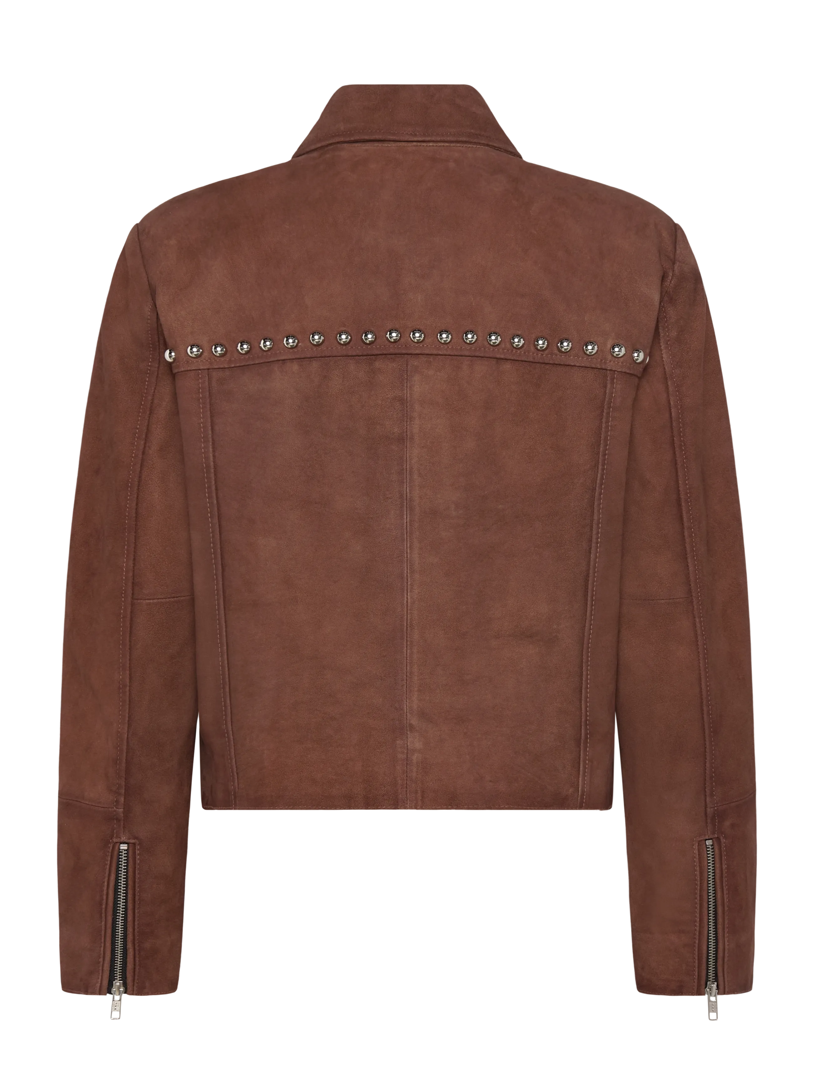 Stand Studio - Jenny Jacket - lederjacken - worn brown - 2