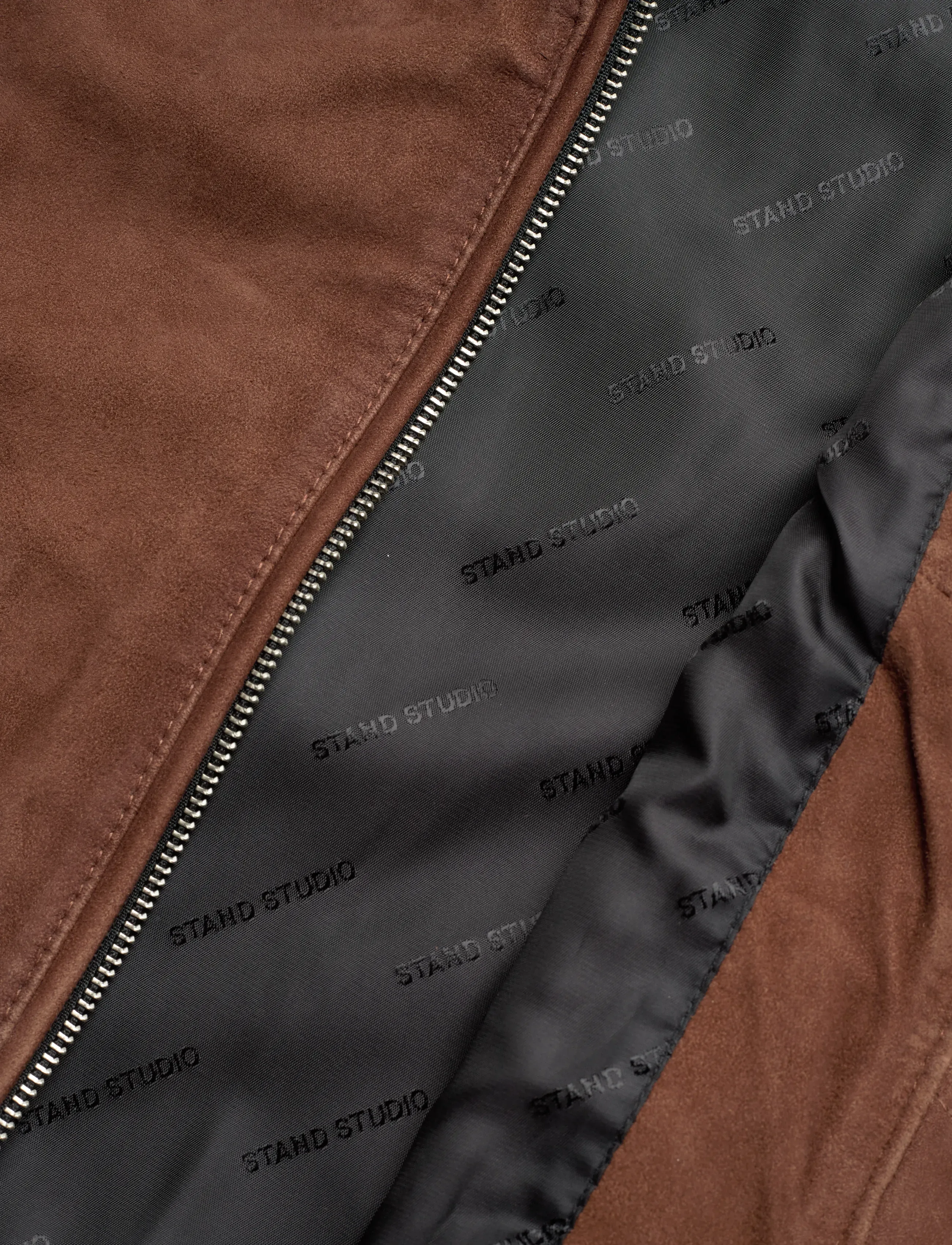 Stand Studio - Jenny Jacket - lederjacken - worn brown - 5