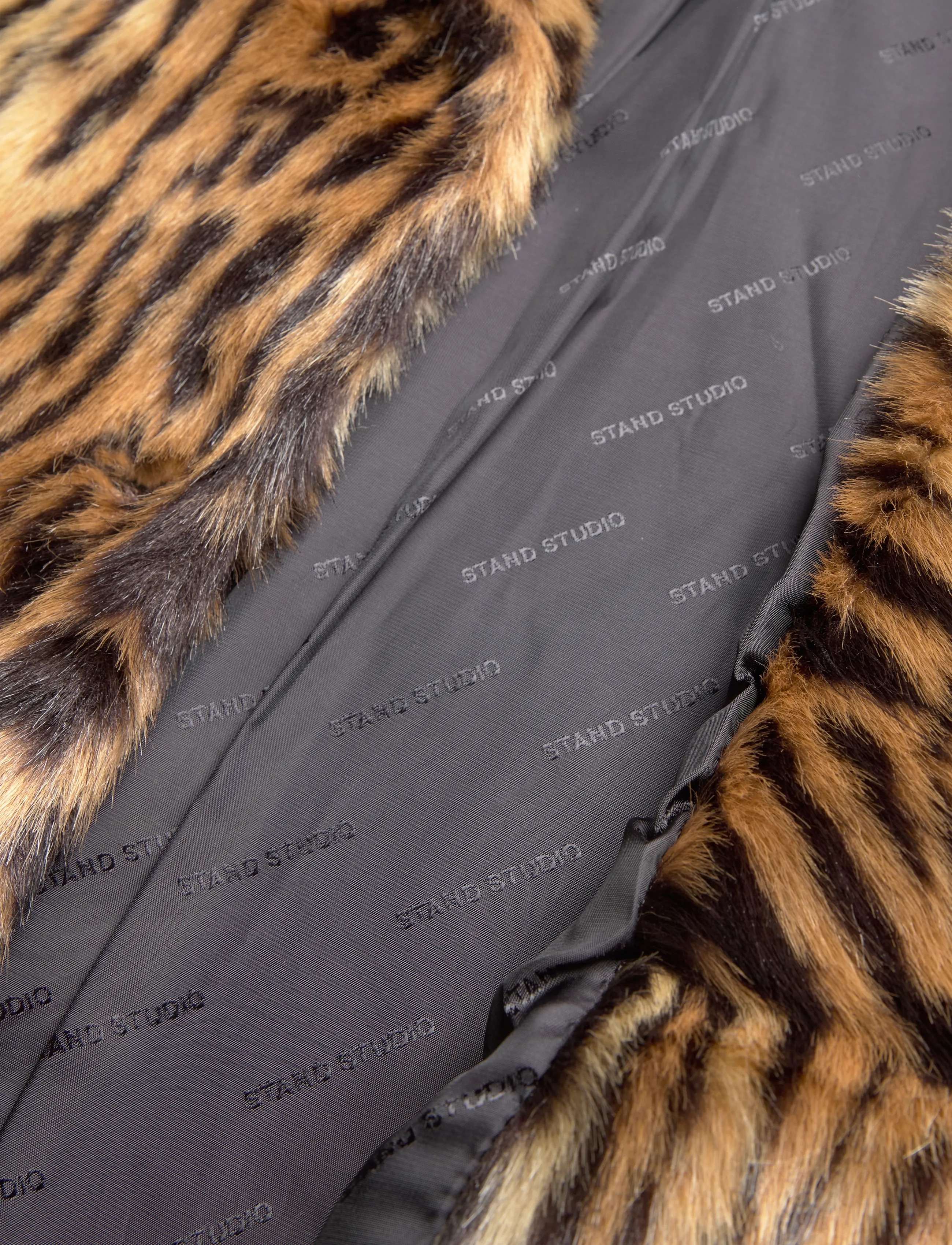 Stand Studio - Emmie Fur Blazer - einreihige blazer - leo - 4