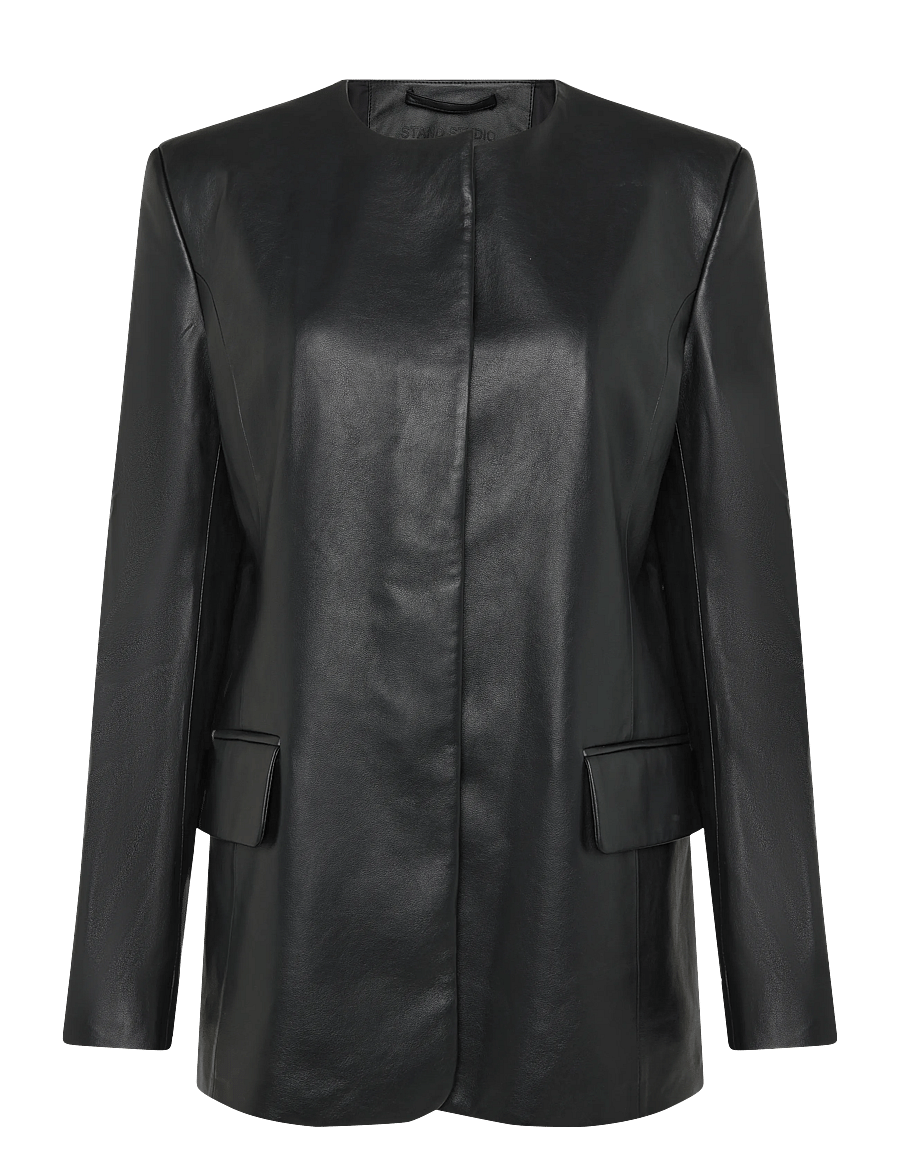 Stand Studio - Doma Blazer - single breasted blazers - black - 0