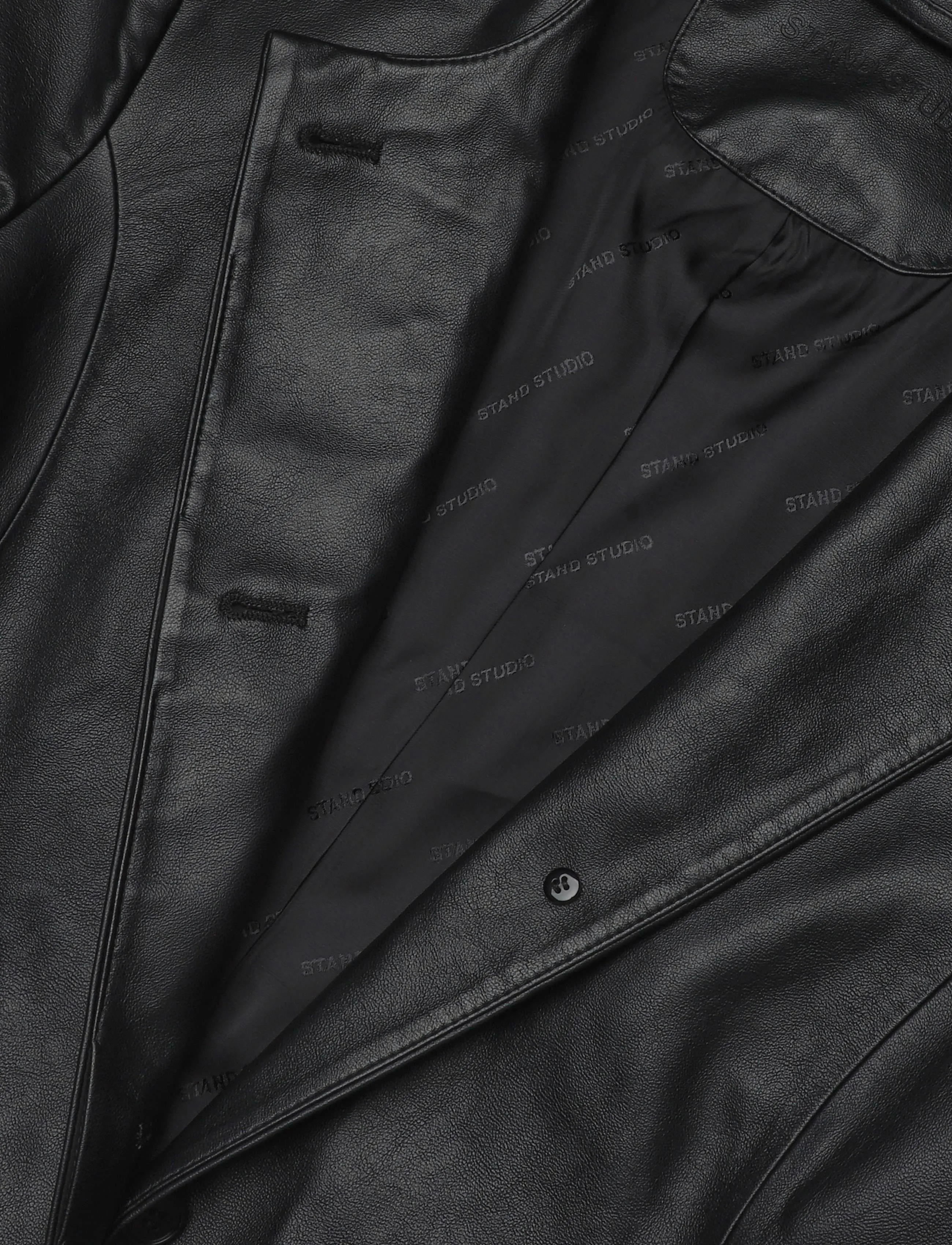 Stand Studio - Doma Blazer - single breasted blazers - black - 2