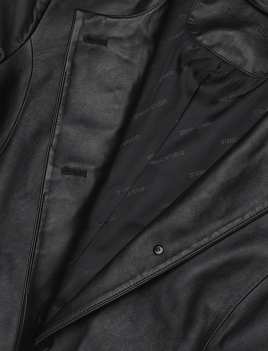 Stand Studio - Doma Blazer - single breasted blazers - black - 2