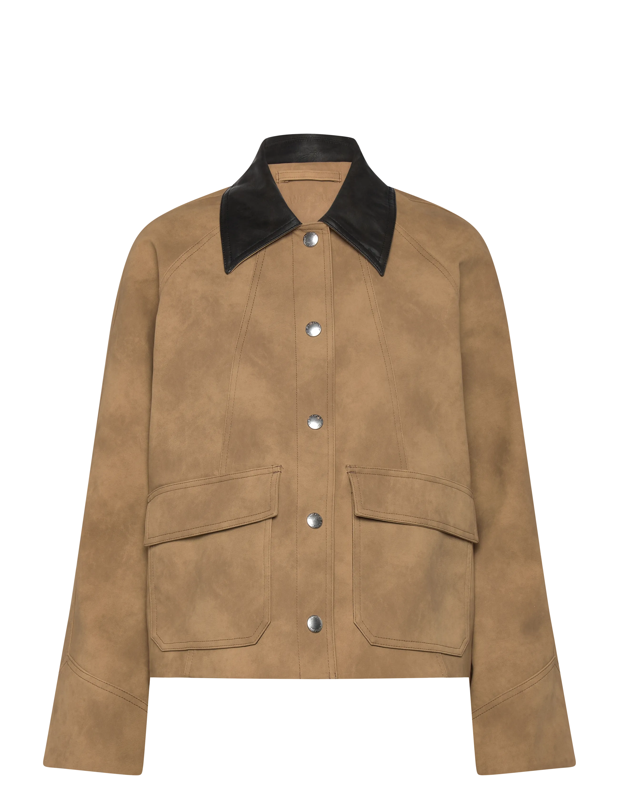 Stand Studio Wilhelmina Jacket - Söfn - DARK SAND / brown