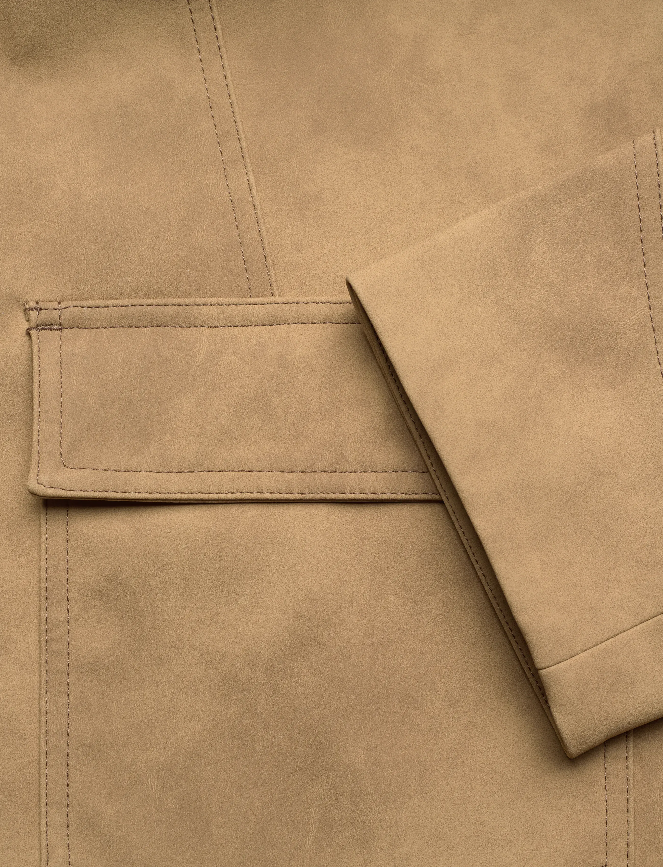 Stand Studio - Wilhelmina Jacket - lette jakker - dark sand - 4