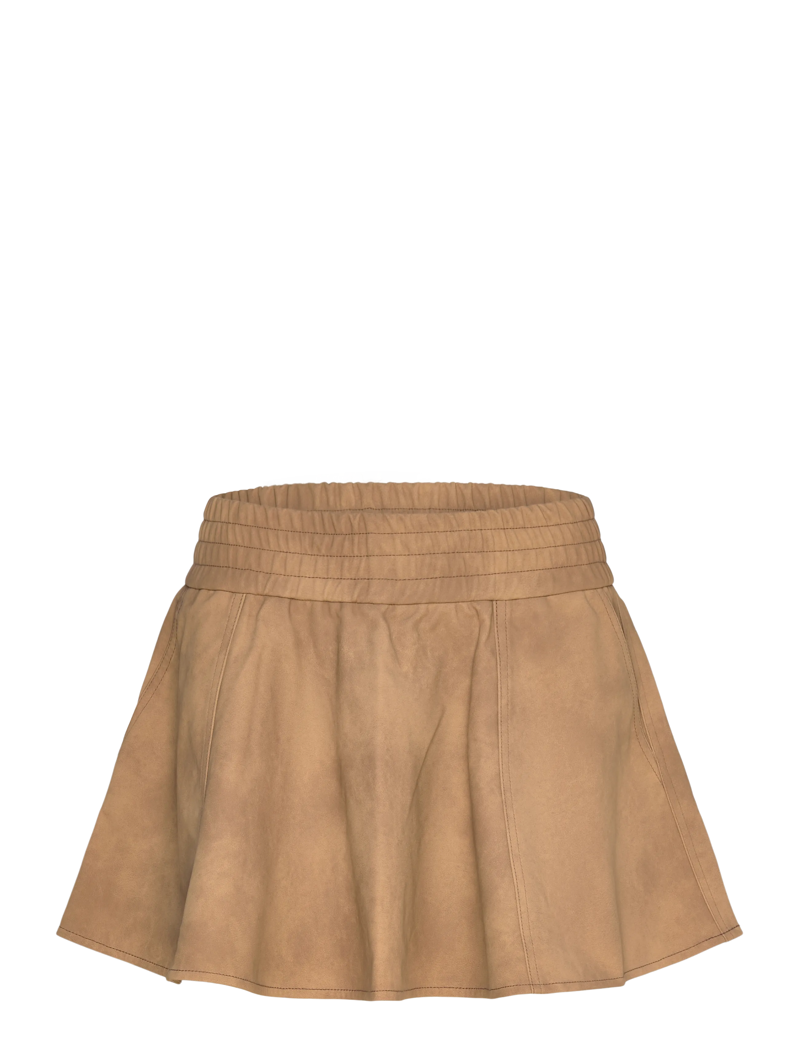 Stand Studio Zofi Skirt - Söfn - DARK SAND / brown