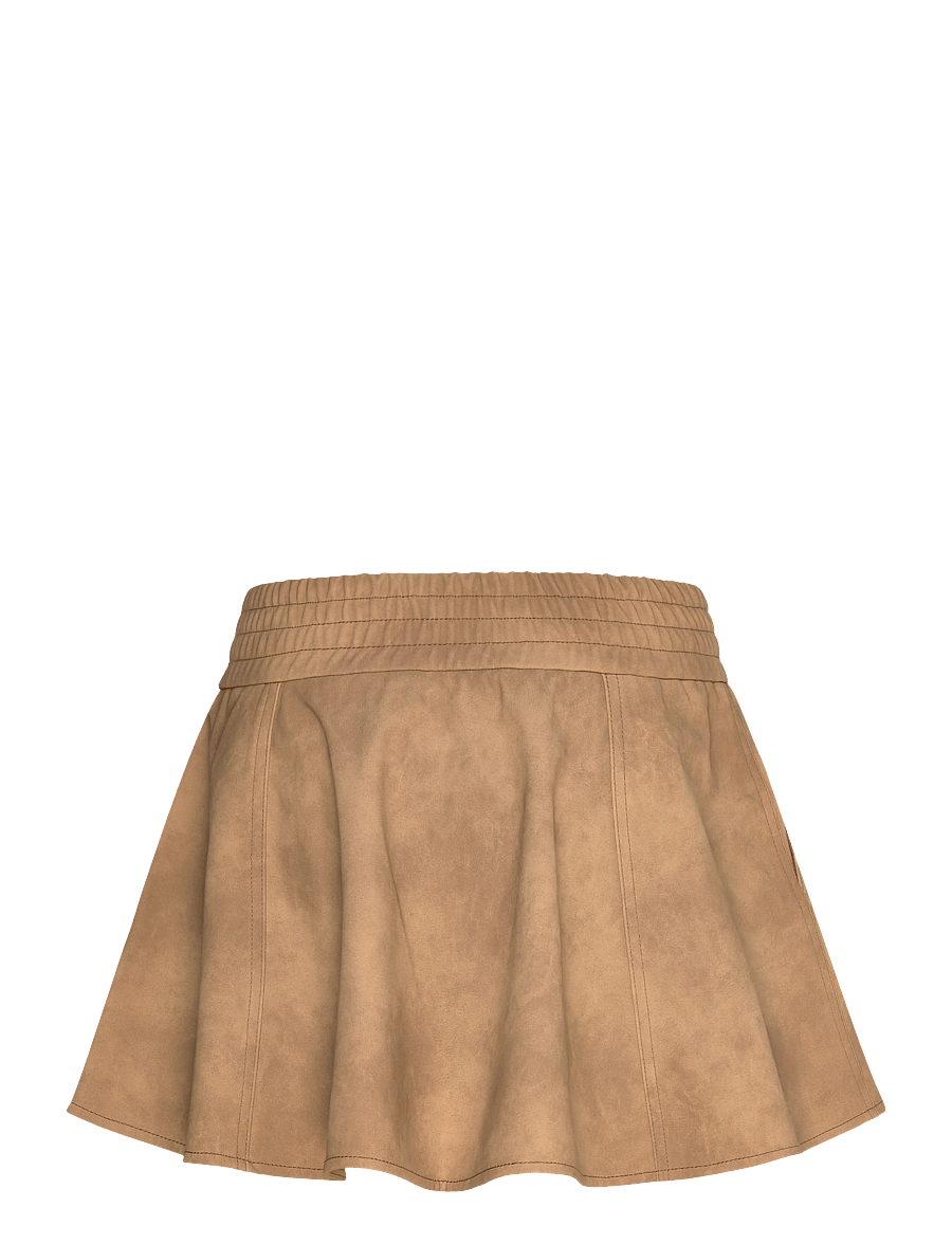 Stand Studio - Zofi Skirt - miniseelikud - dark sand - 2