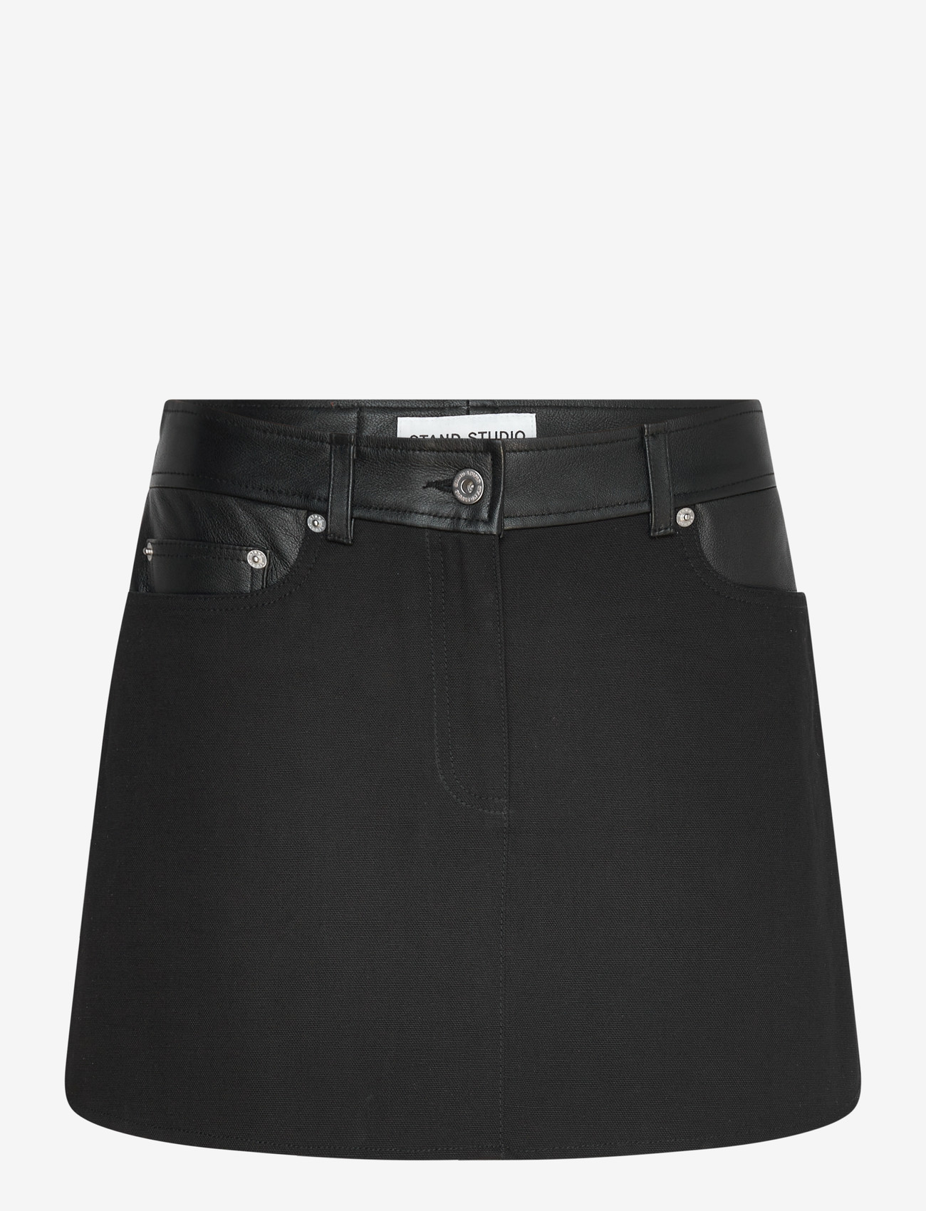 Stand Studio - Beatrice Skirt - miniseelikud - black - 1