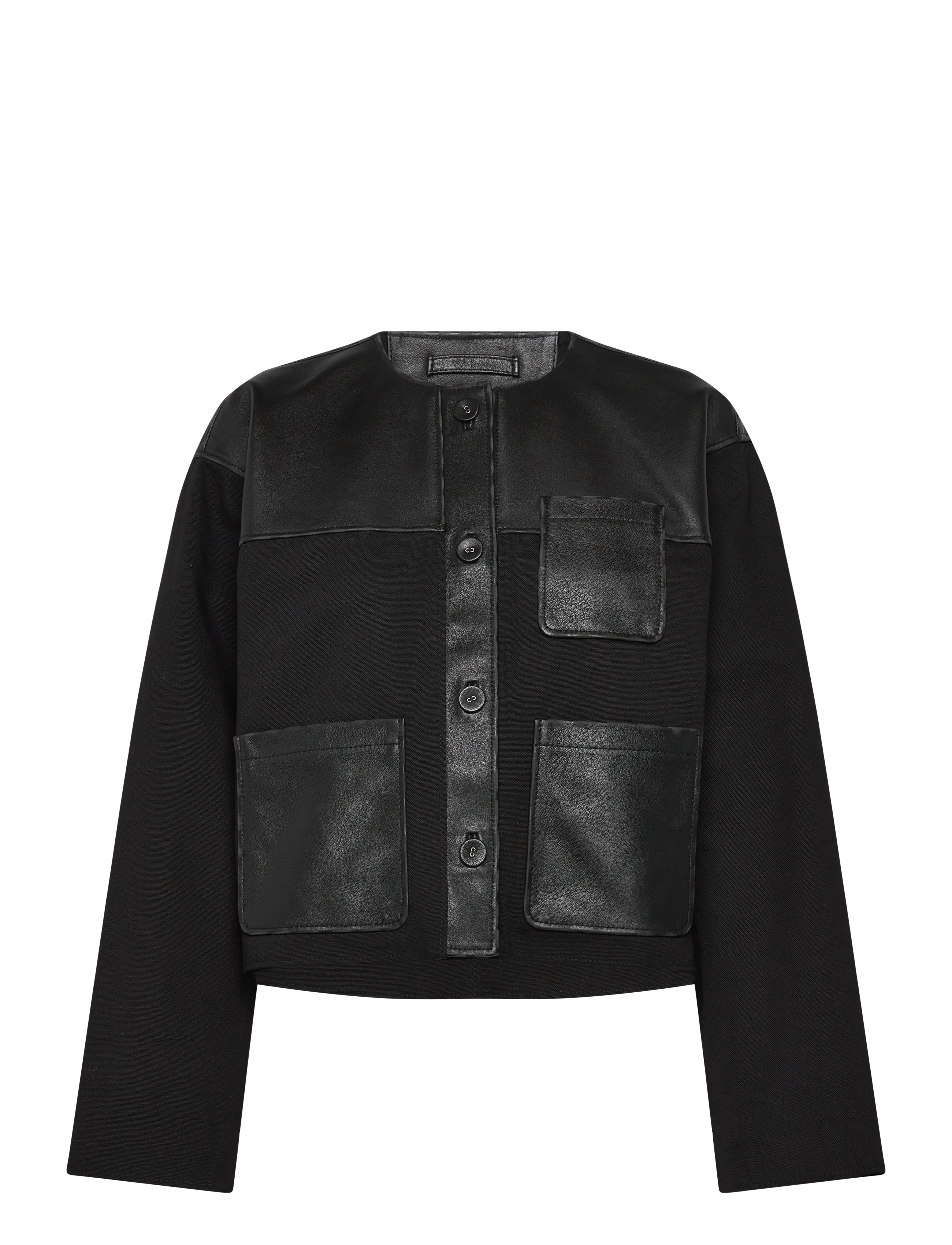 Stand Studio Cleo Jacket - Söfn - BLACK / black