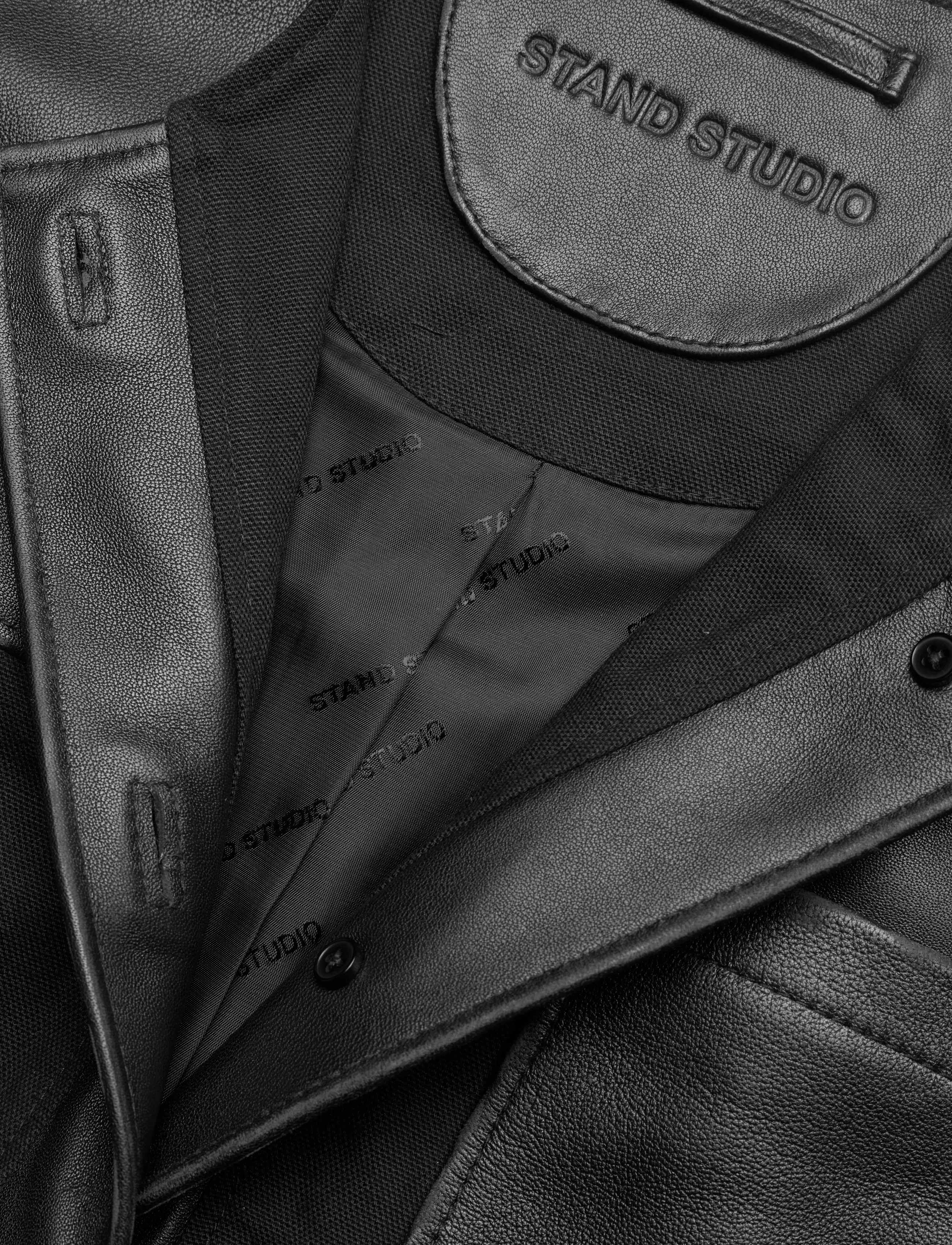 Stand Studio - Cleo Jacket - frühlingsjacken - black - 3