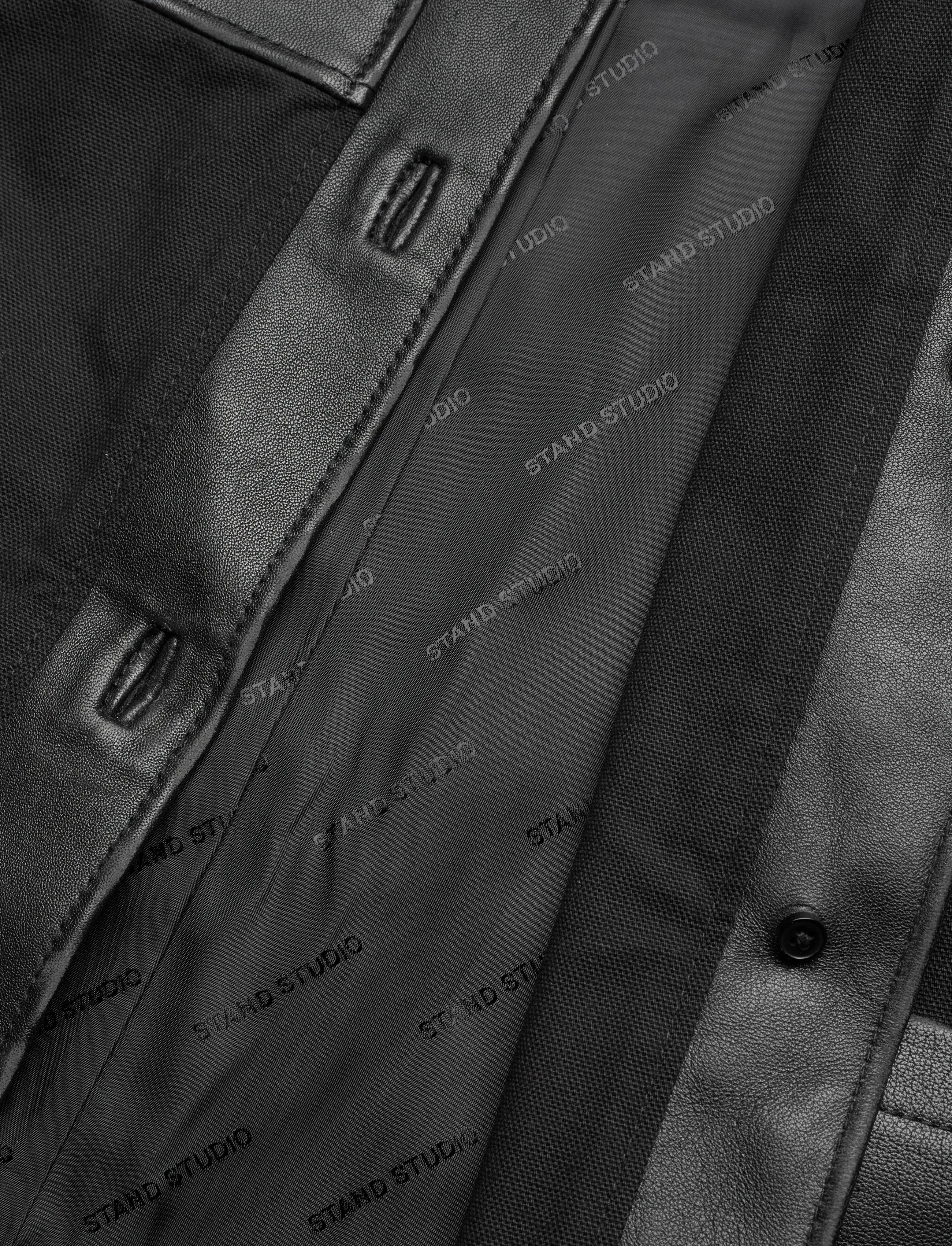 Stand Studio - Cleo Jacket - frühlingsjacken - black - 5