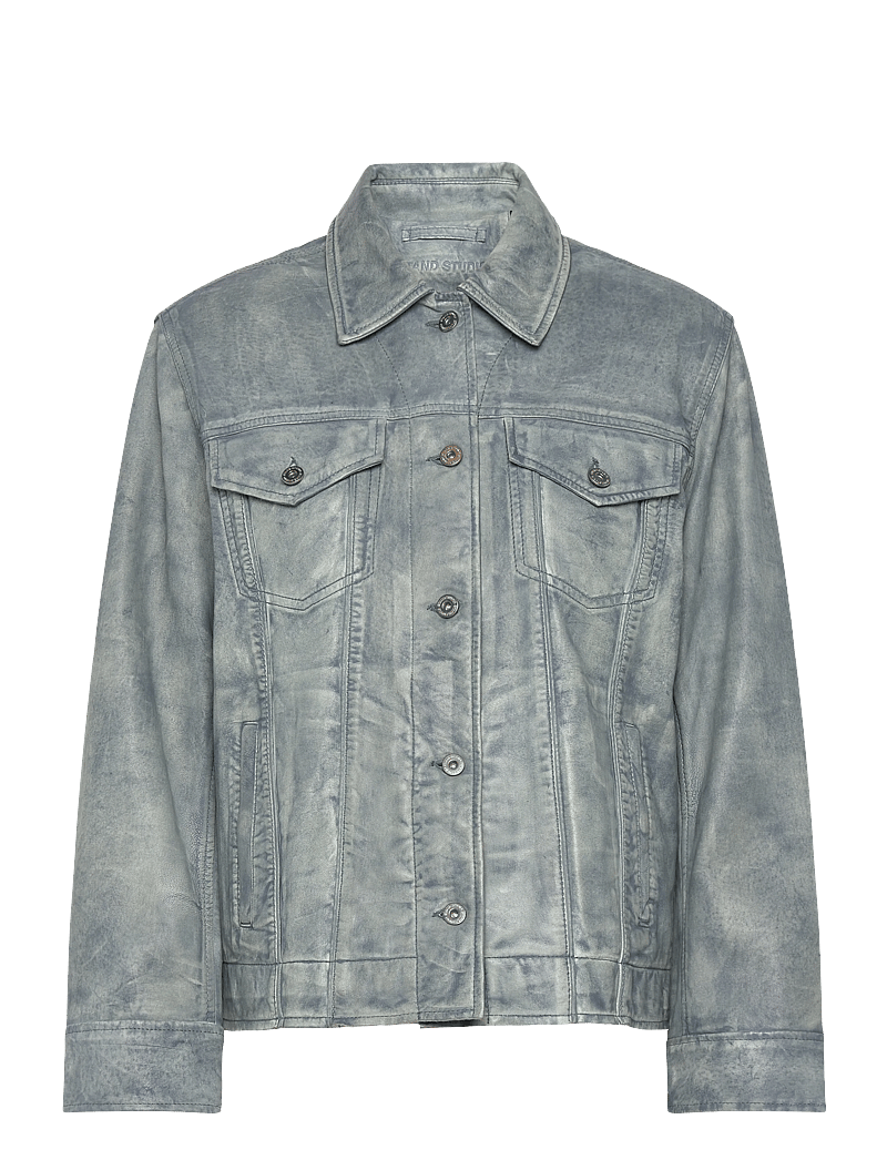 Stand Studio - Disa Jacket - kevadjoped - denim blue - 0