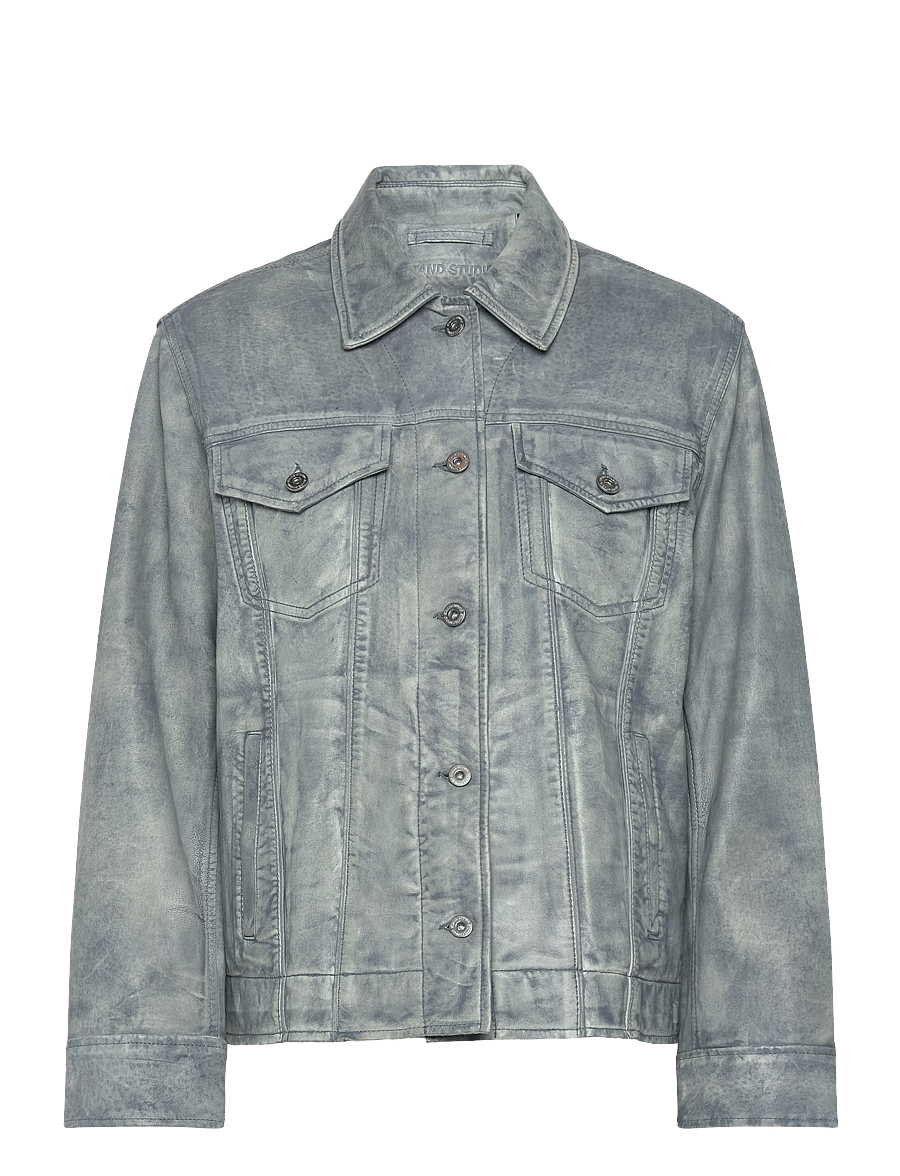 Stand Studio - Disa Jacket - skinnjackor - denim blue - 1