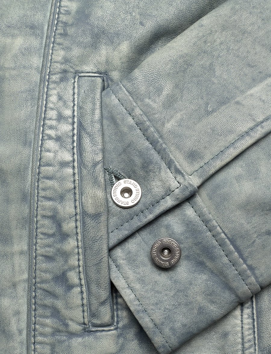 Stand Studio - Disa Jacket - skinnjackor - denim blue - 4