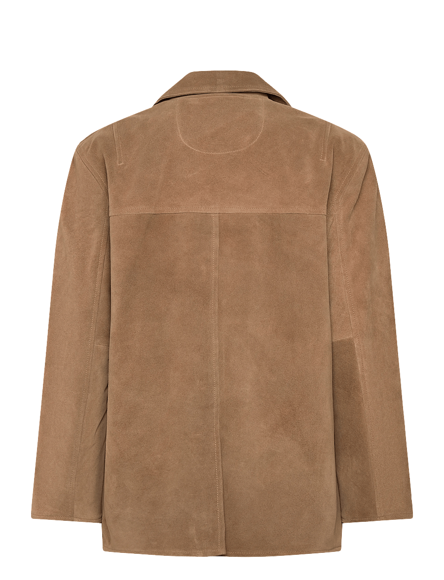 Stand Studio - Jude Jacket - lederjacken - dark sand - 2