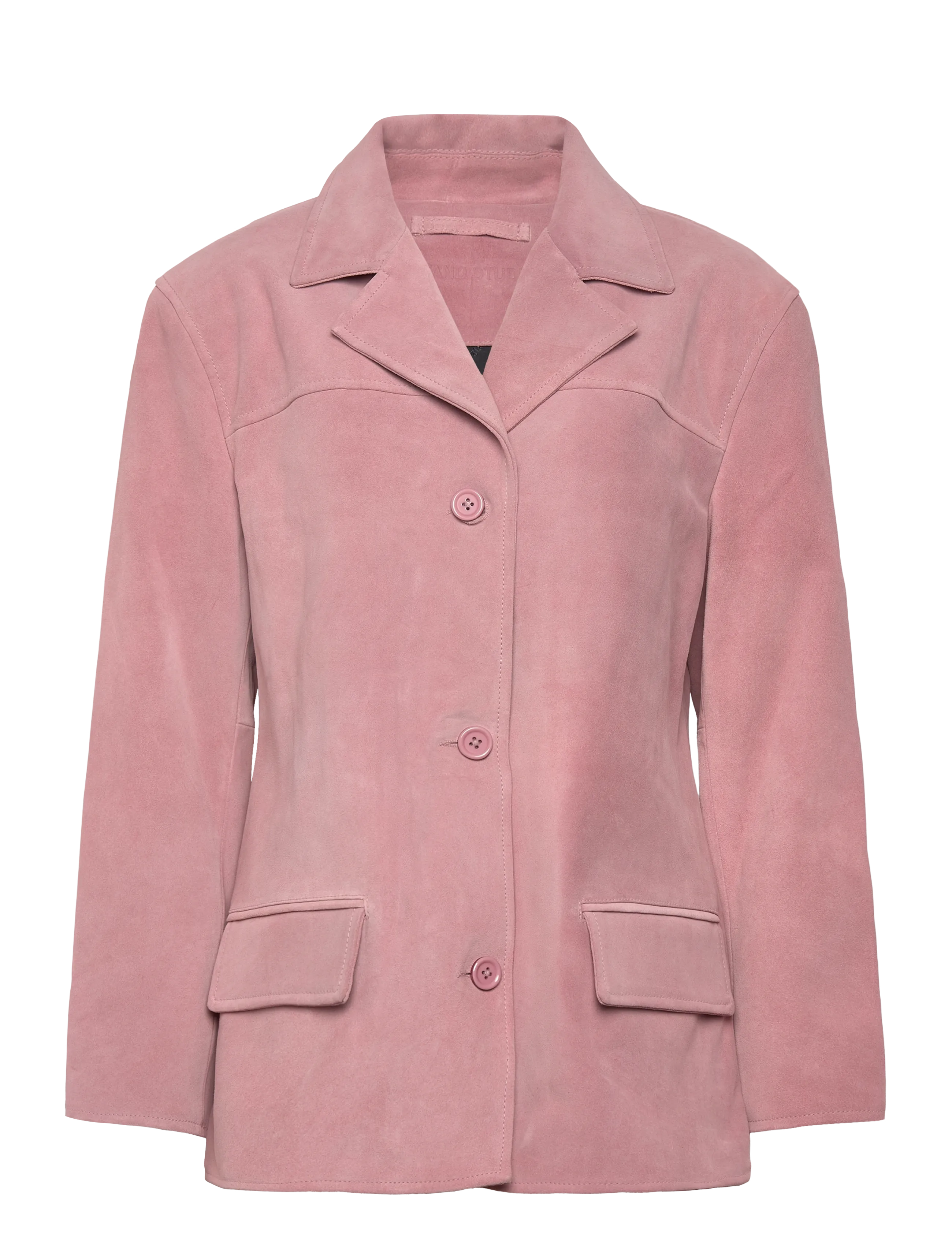 Stand Studio Jude Jacket - Söfn - WORN DUSTY ROSE / pink/rose