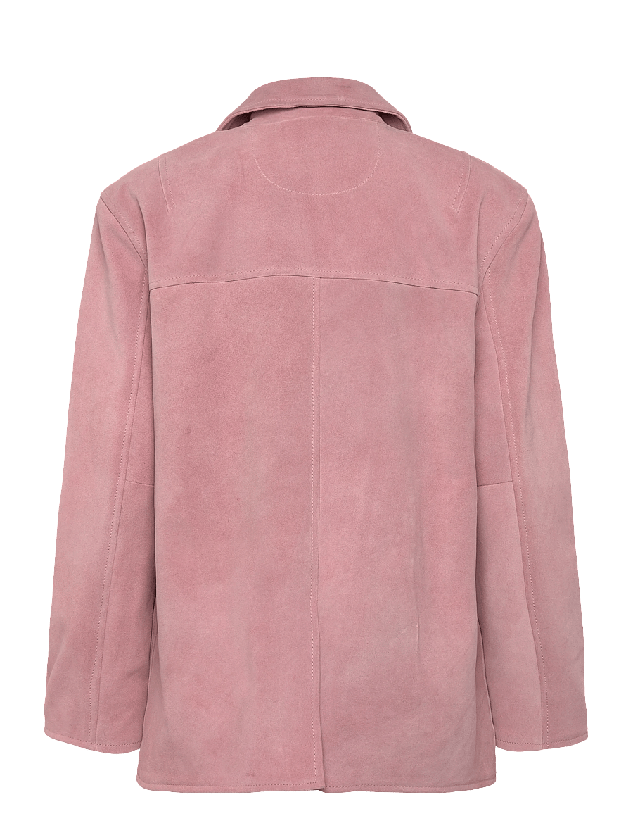 Stand Studio - Jude Jacket - leather jackets - worn dusty rose - 2