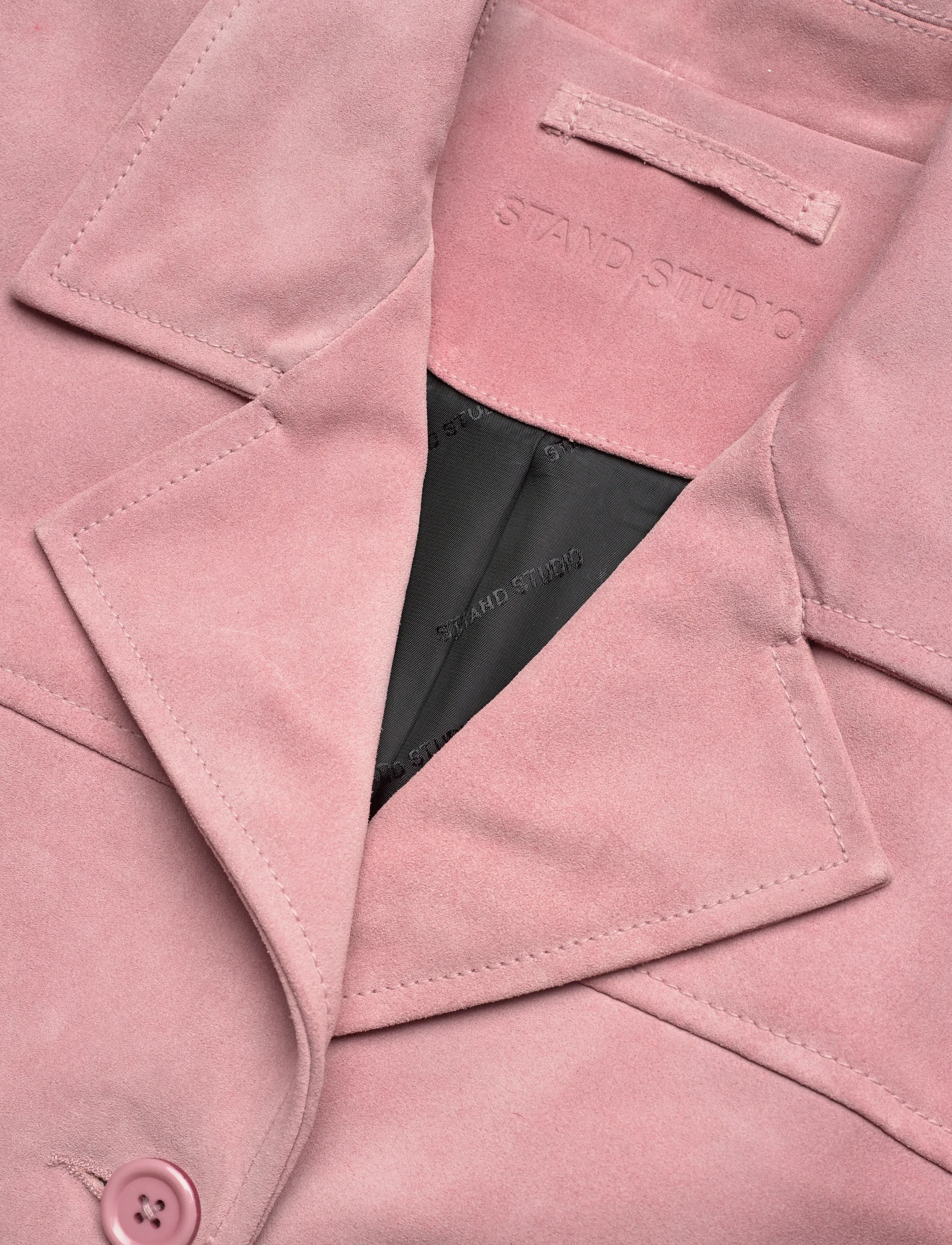 Stand Studio - Jude Jacket - virsdrēbes - worn dusty rose - 3