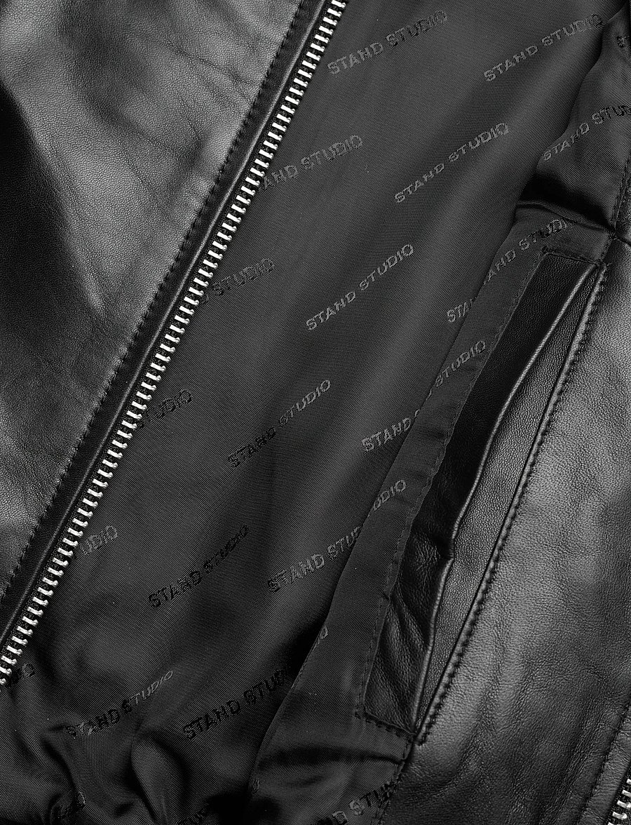 Stand Studio - Doria Jacket - frühlingsjacken - black - 4