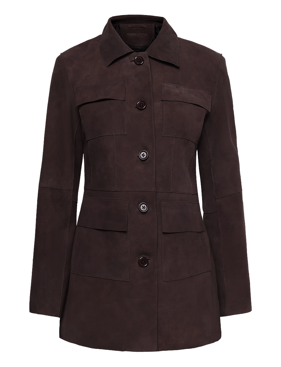 Stand Studio - Kierra Jacket - dark cacao - 0