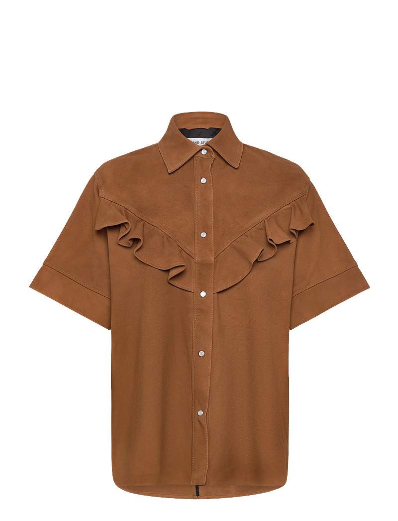 Stand Studio - Shannon Shirt - jeanshemden - worn tan - 1