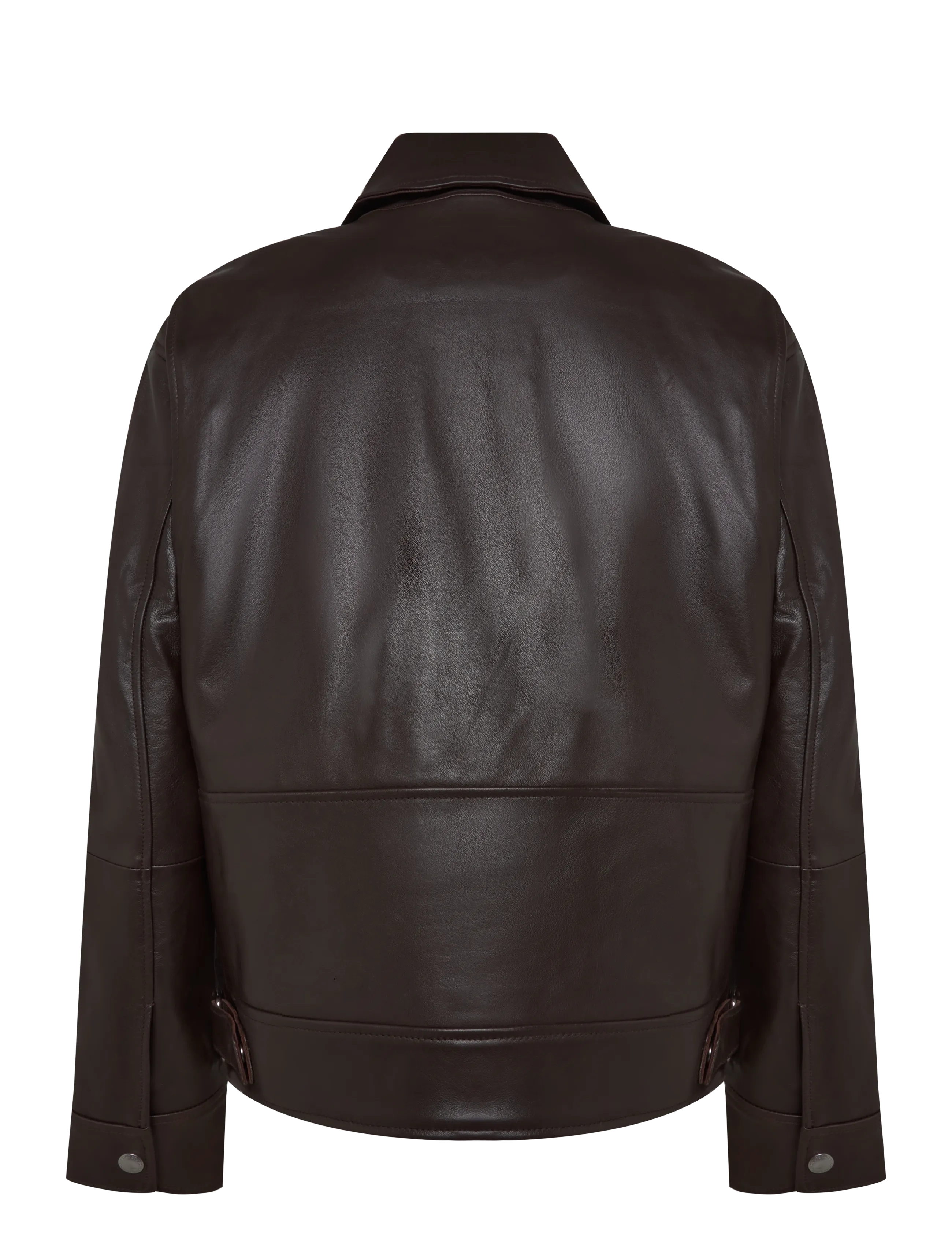 Stand Studio - Veda Biker Jacket - forårsjakker - dark cacao - 1