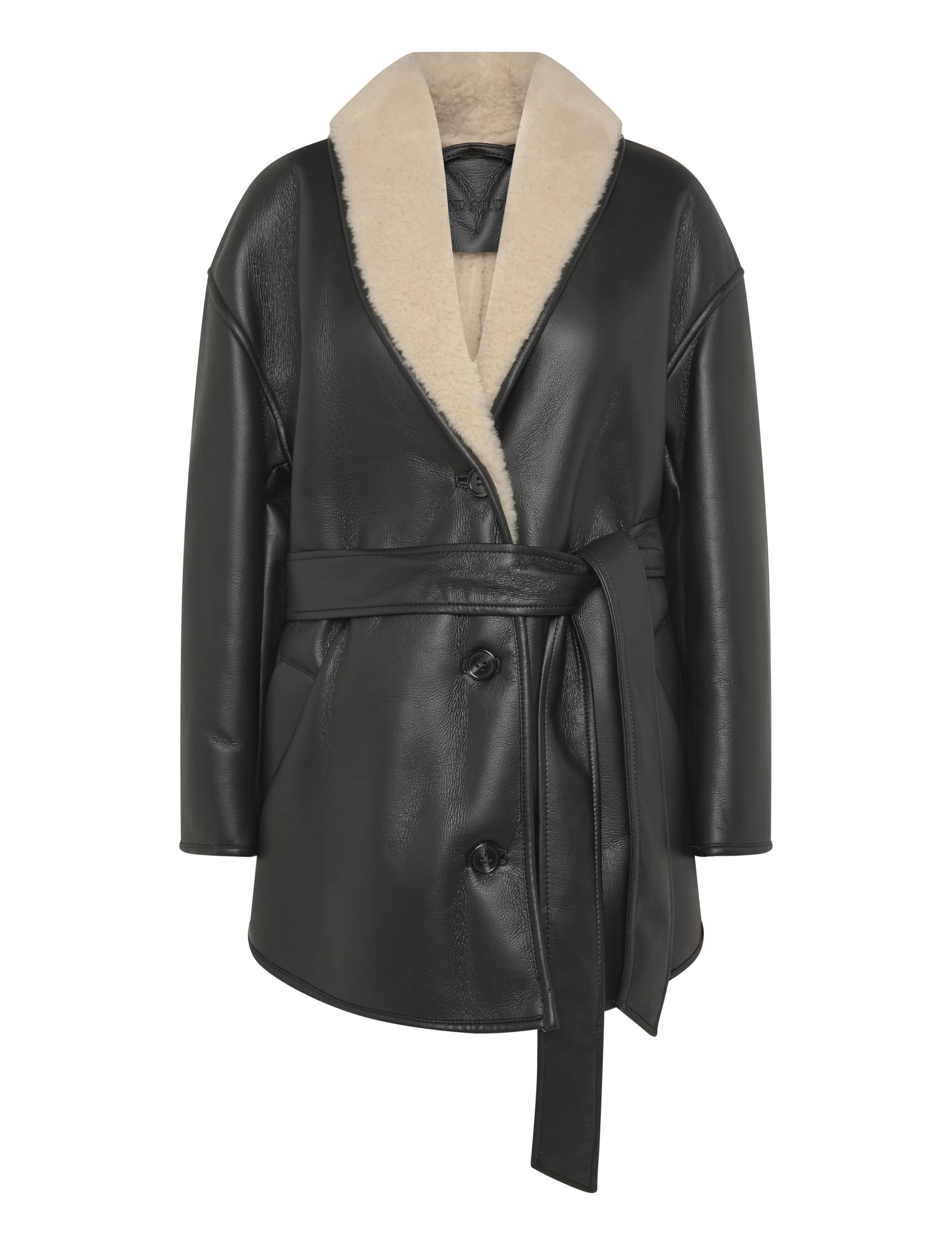 Stand Studio Kathi Jacket - Stand Studio - BLACK/BEIGE / black