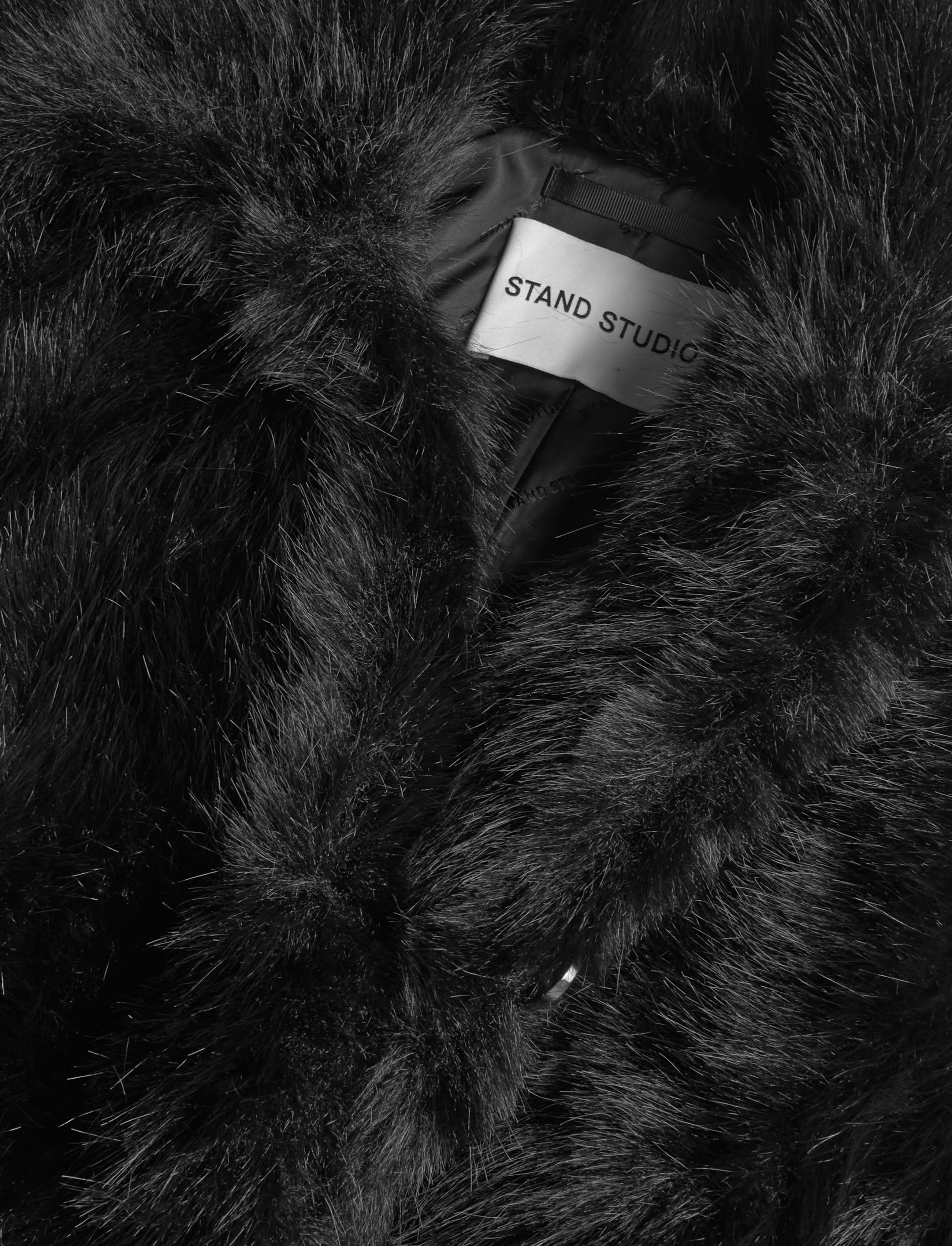 Stand Studio - Hana Coat - outerwear - black - 2