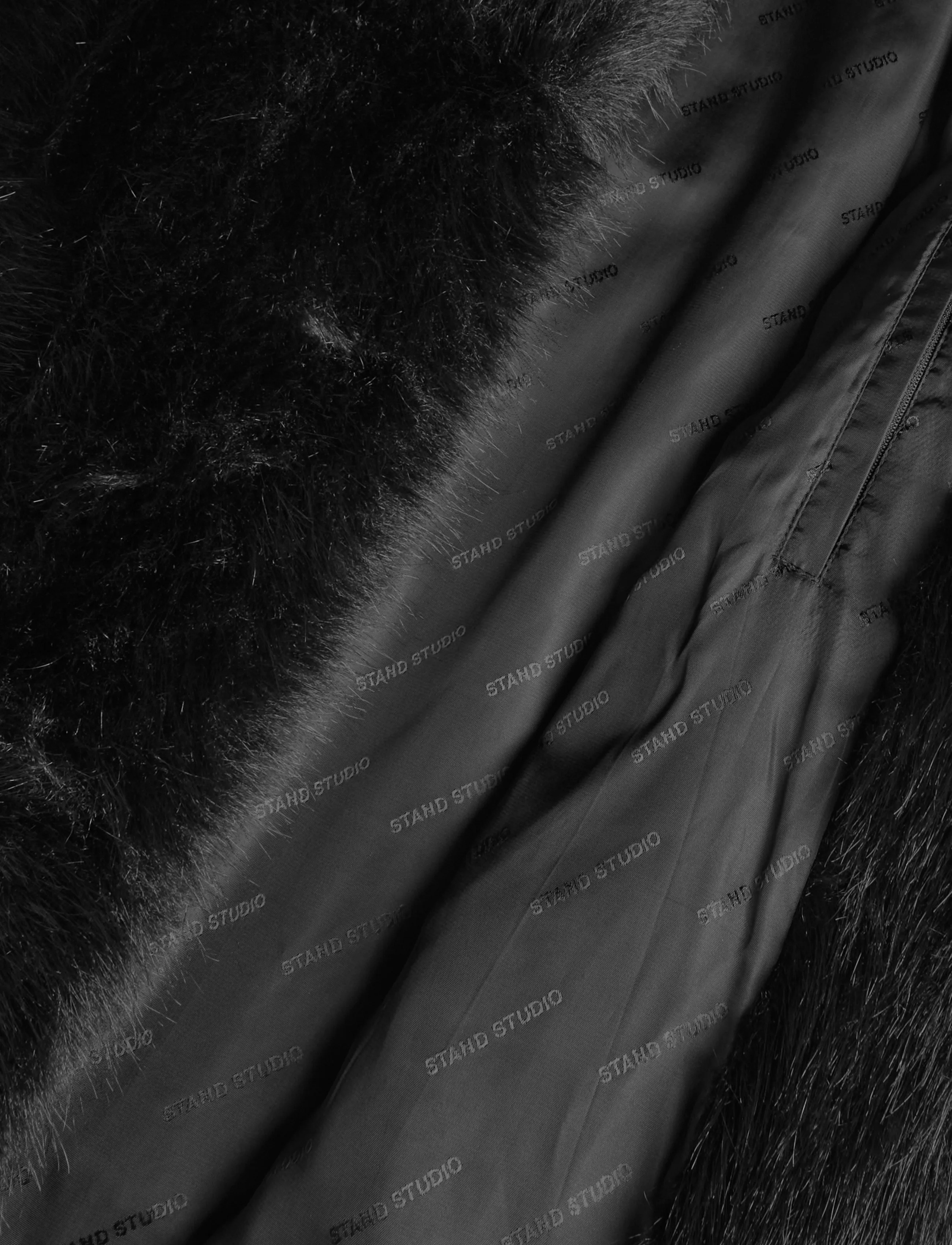 Stand Studio - Hana Coat - outerwear - black - 4