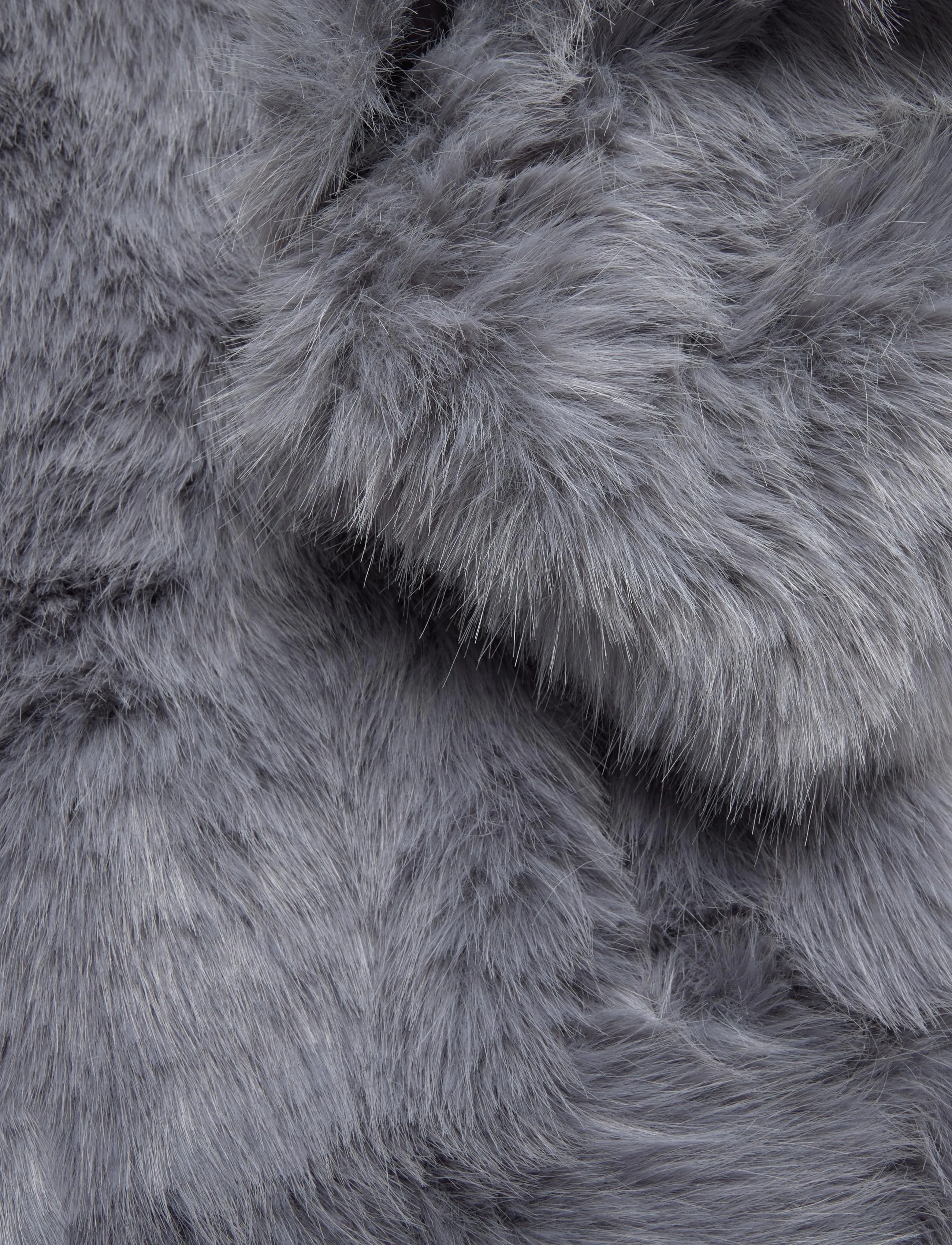 Stand Studio - Hana Coat - fuskpäls - dove blue - 3