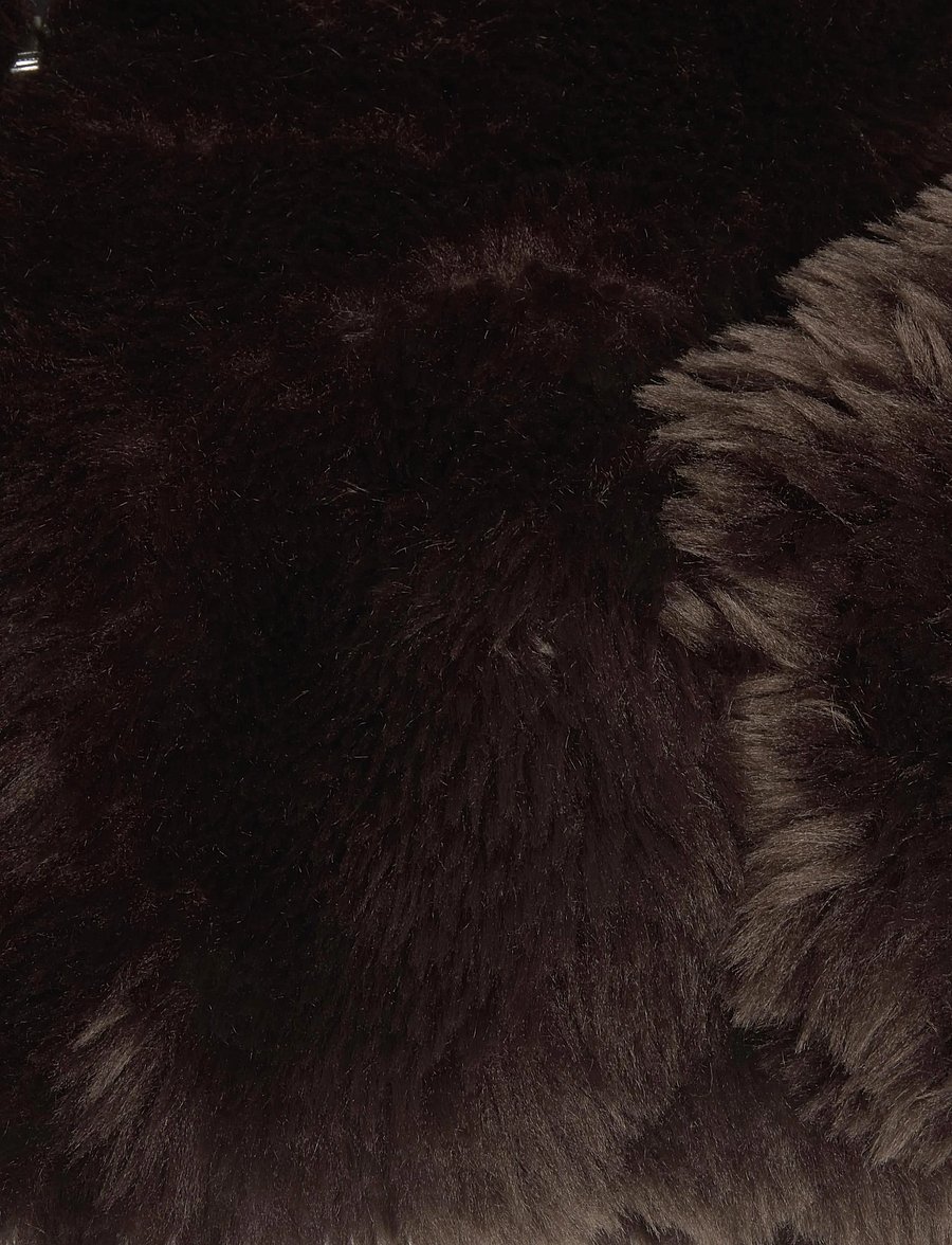 Stand Studio - Aya Jacket - kunstkarusnahk - dark brown - 3