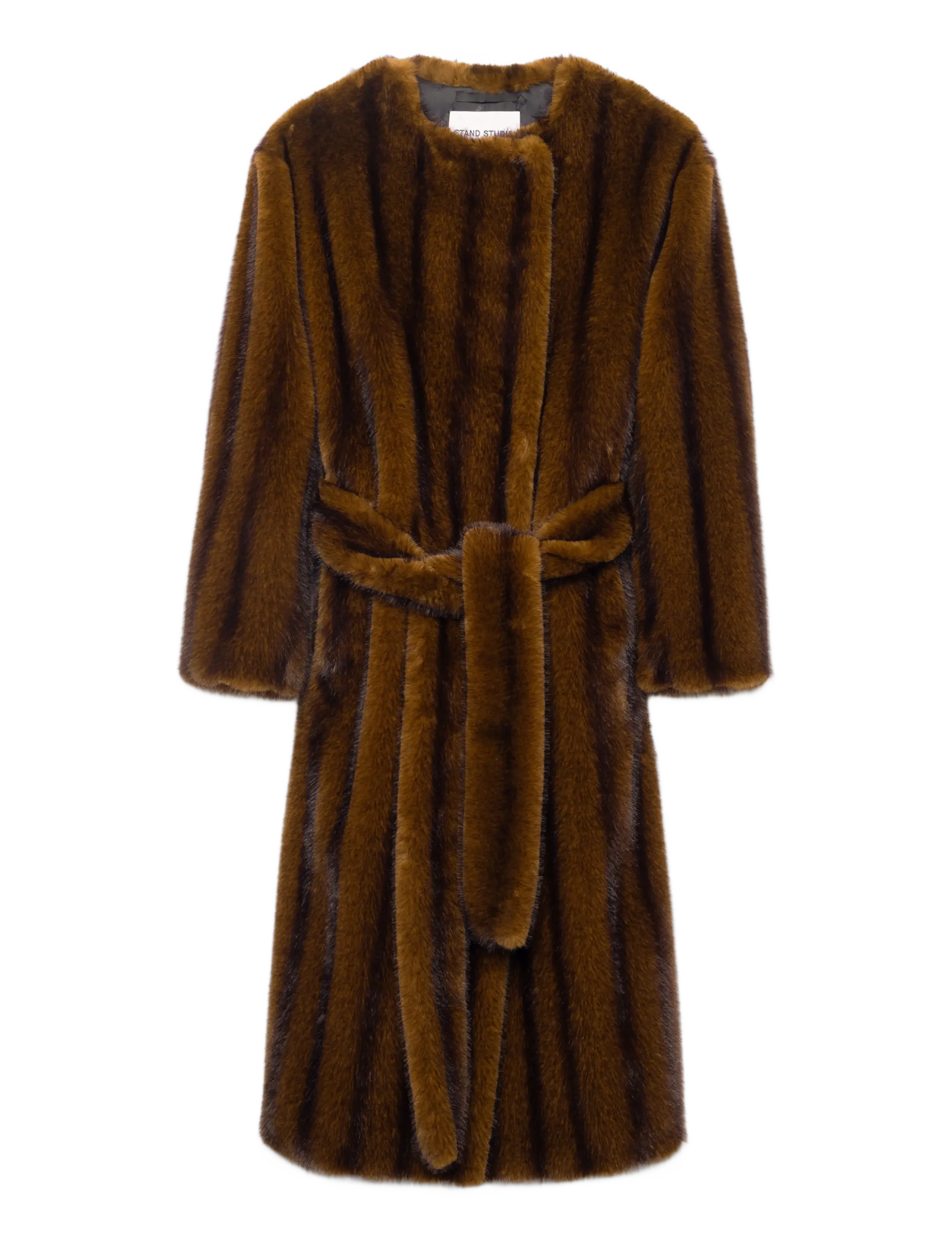 Stand Studio Miranda Coat - Riided - BROWN / brown