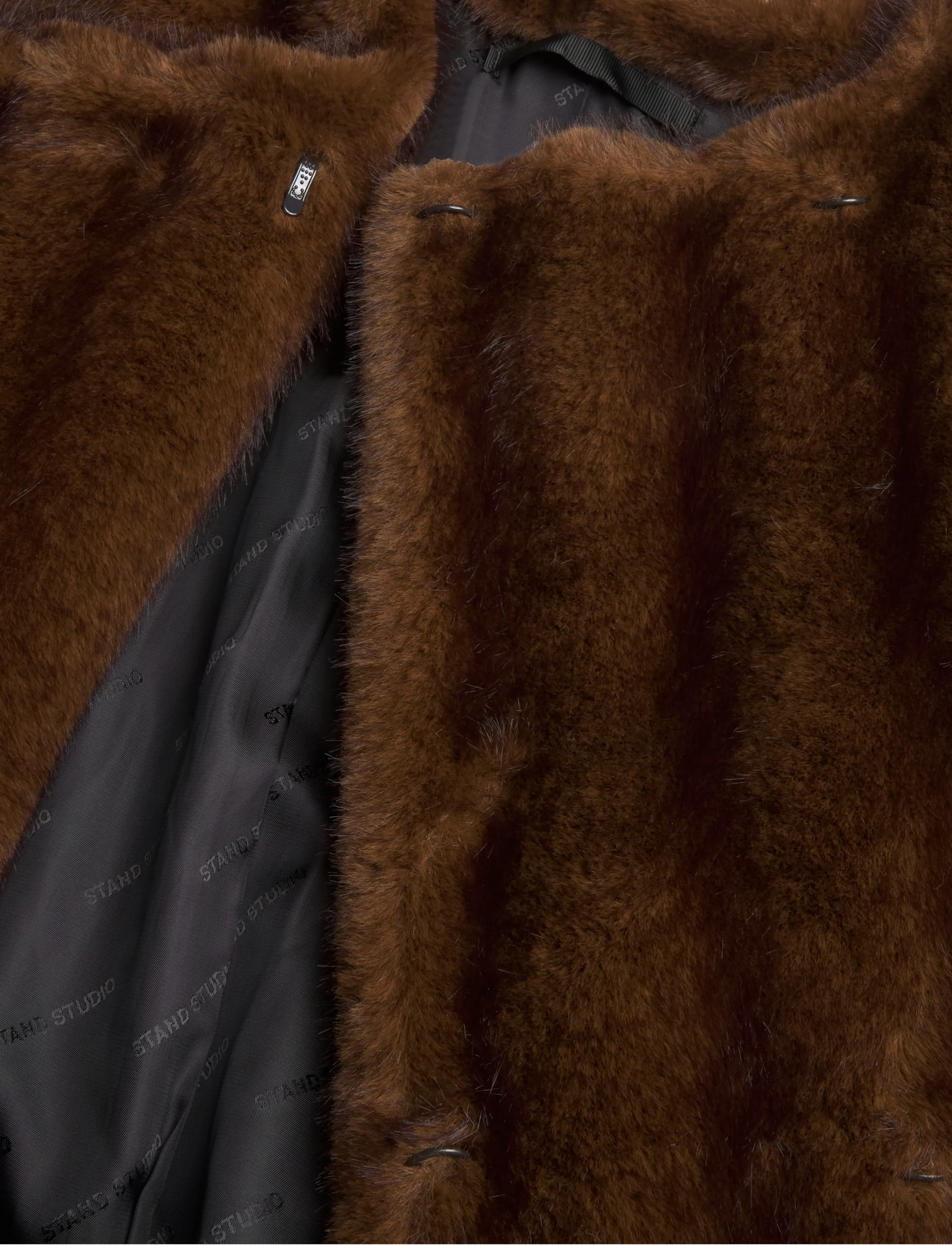 Stand Studio - Miranda Coat - outerwear - brown - 2