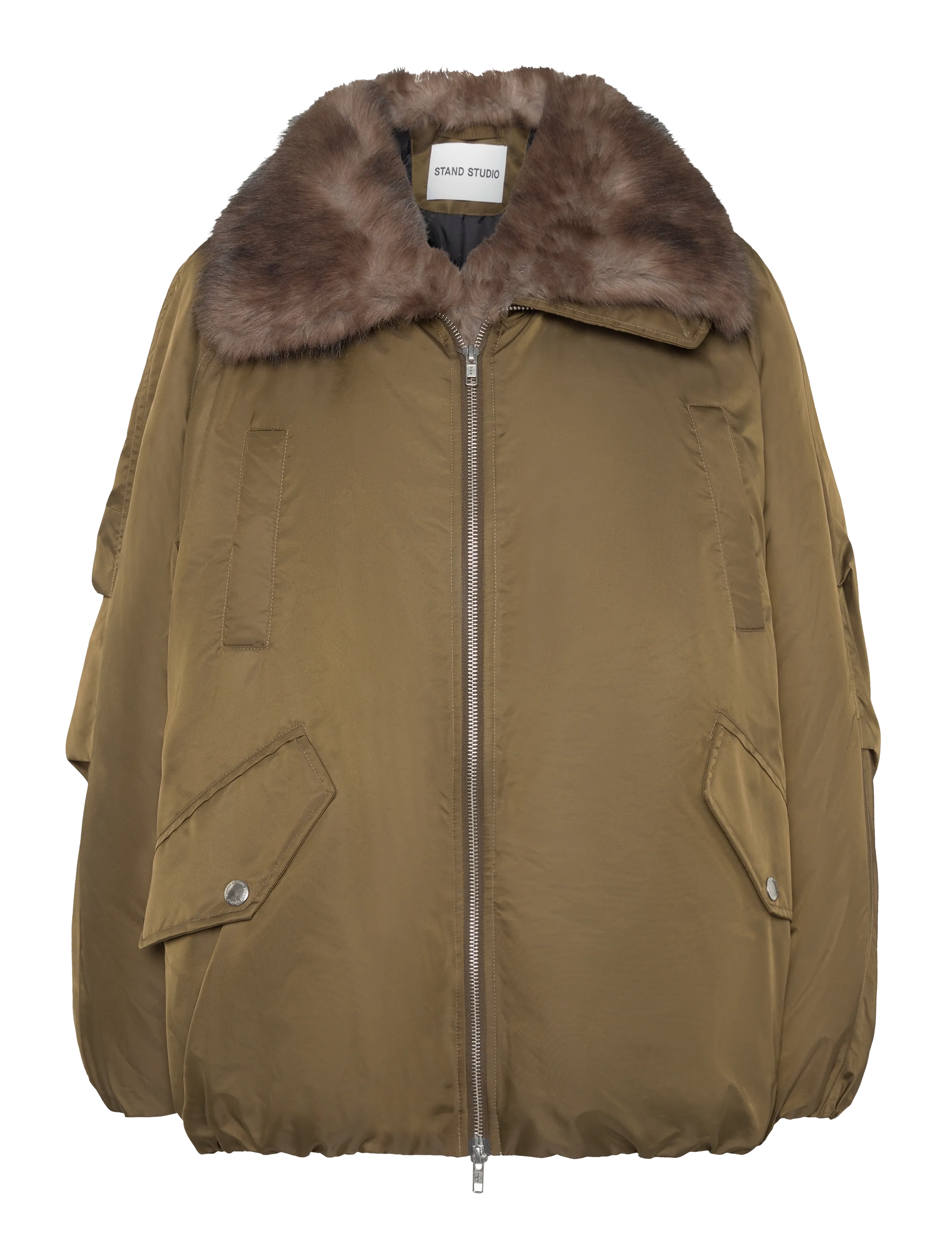 Stand Studio Thilda Jacket - Vardagsstil - ARMY GREEN / khaki/green