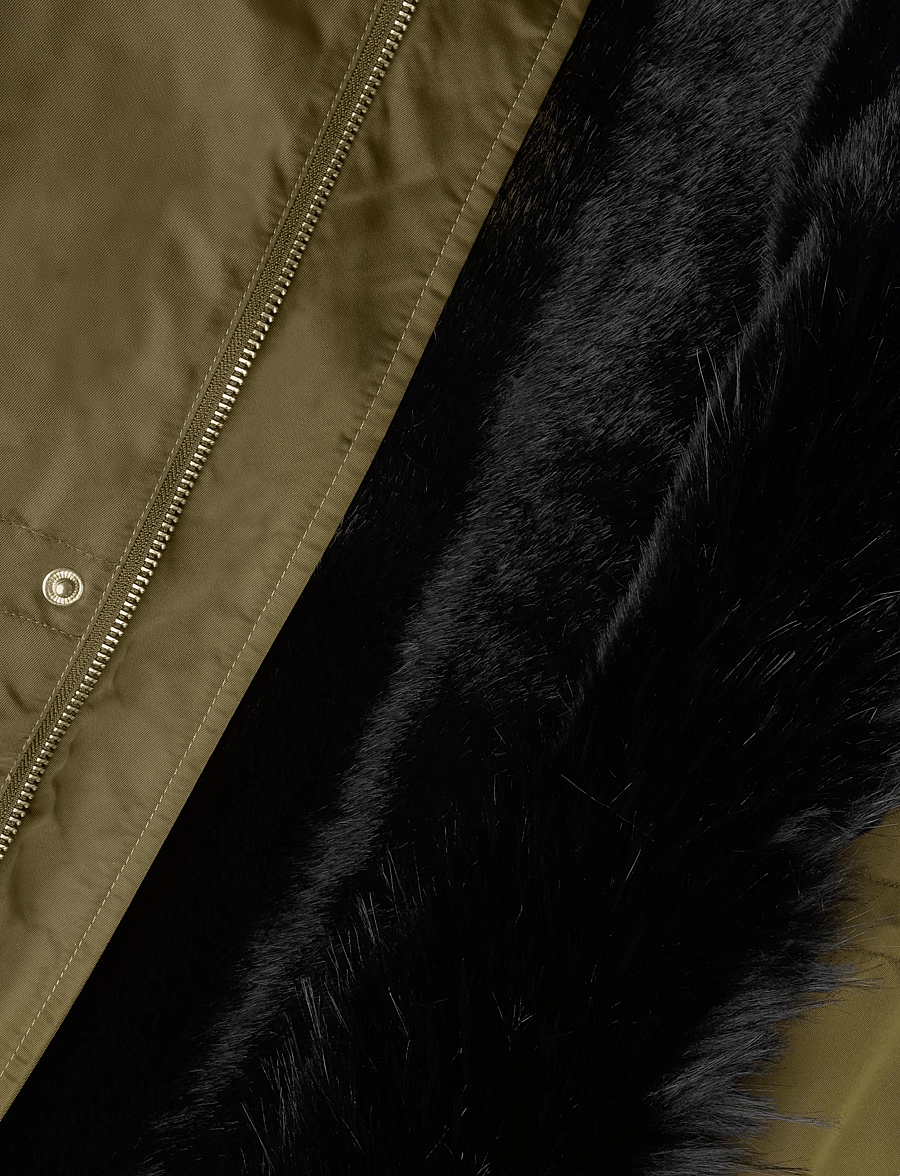 Stand Studio - Frankie Coat - parkas - army green - 5
