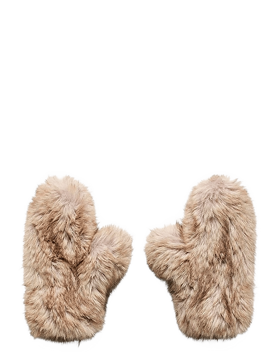 Stand Studio - Jane Fur Mittens - mittens - natural - 0