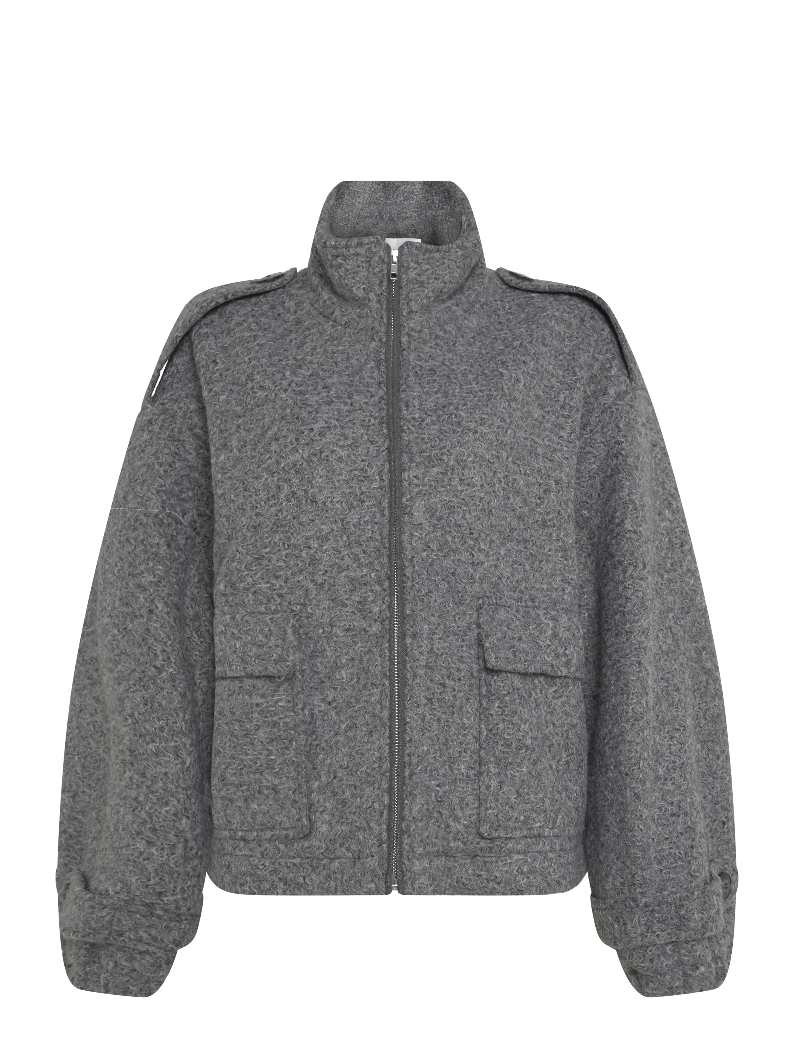 Stand Studio Marilyn Jacket - Stand Studio - GREY MELANGE / grey