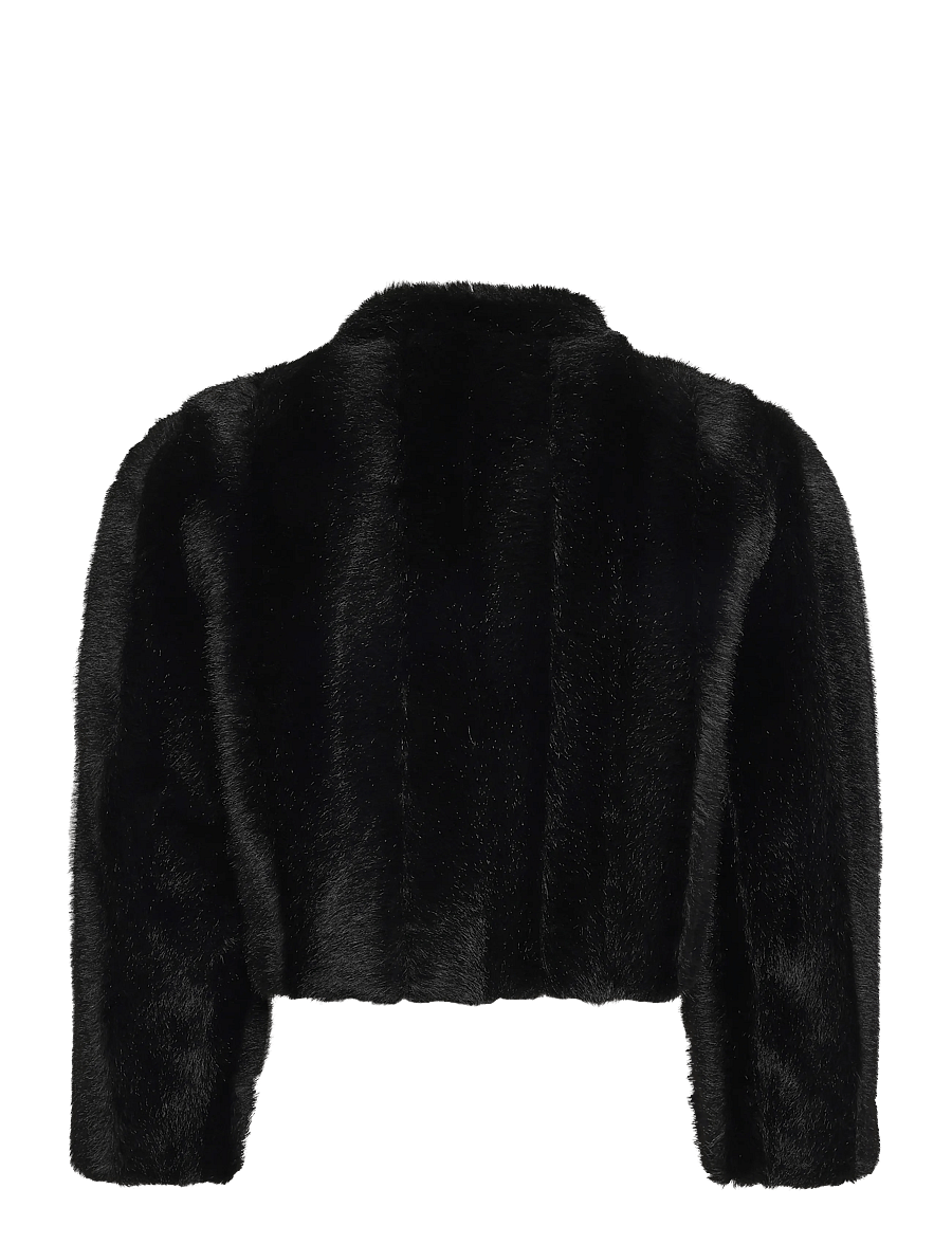 Stand Studio - Maaya Jacket - kunstpelz - black - 1