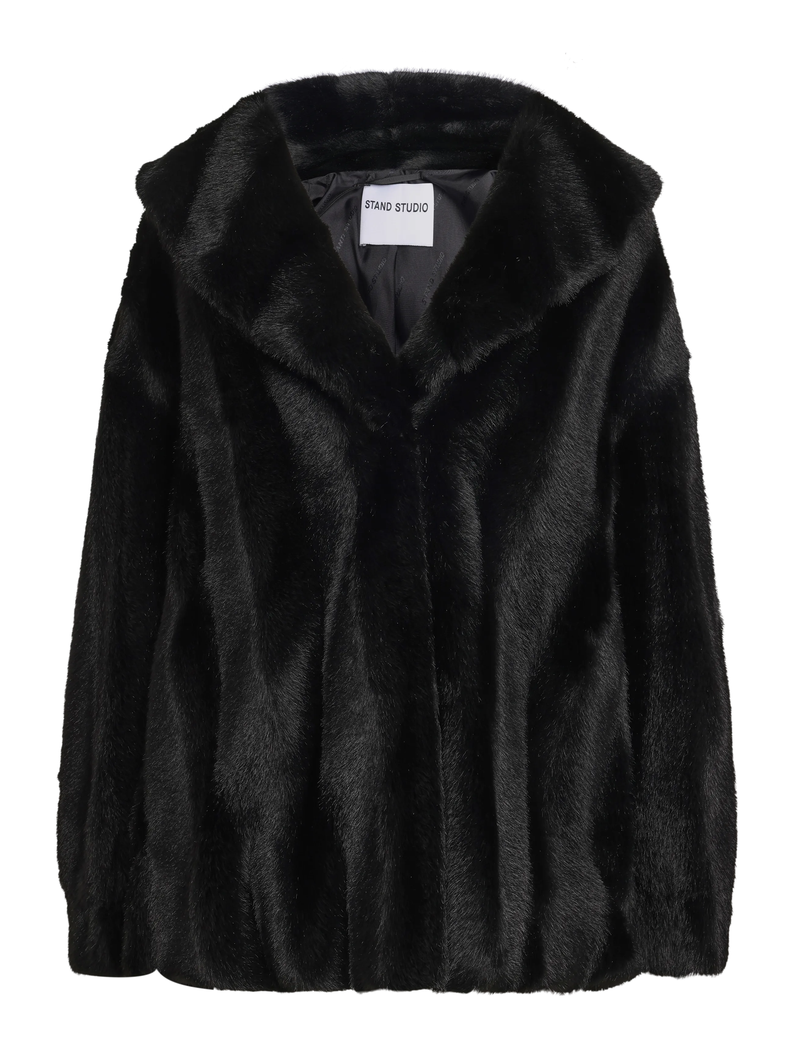 Stand Studio Francis Jacket - Jackets & Coats - BLACK / black