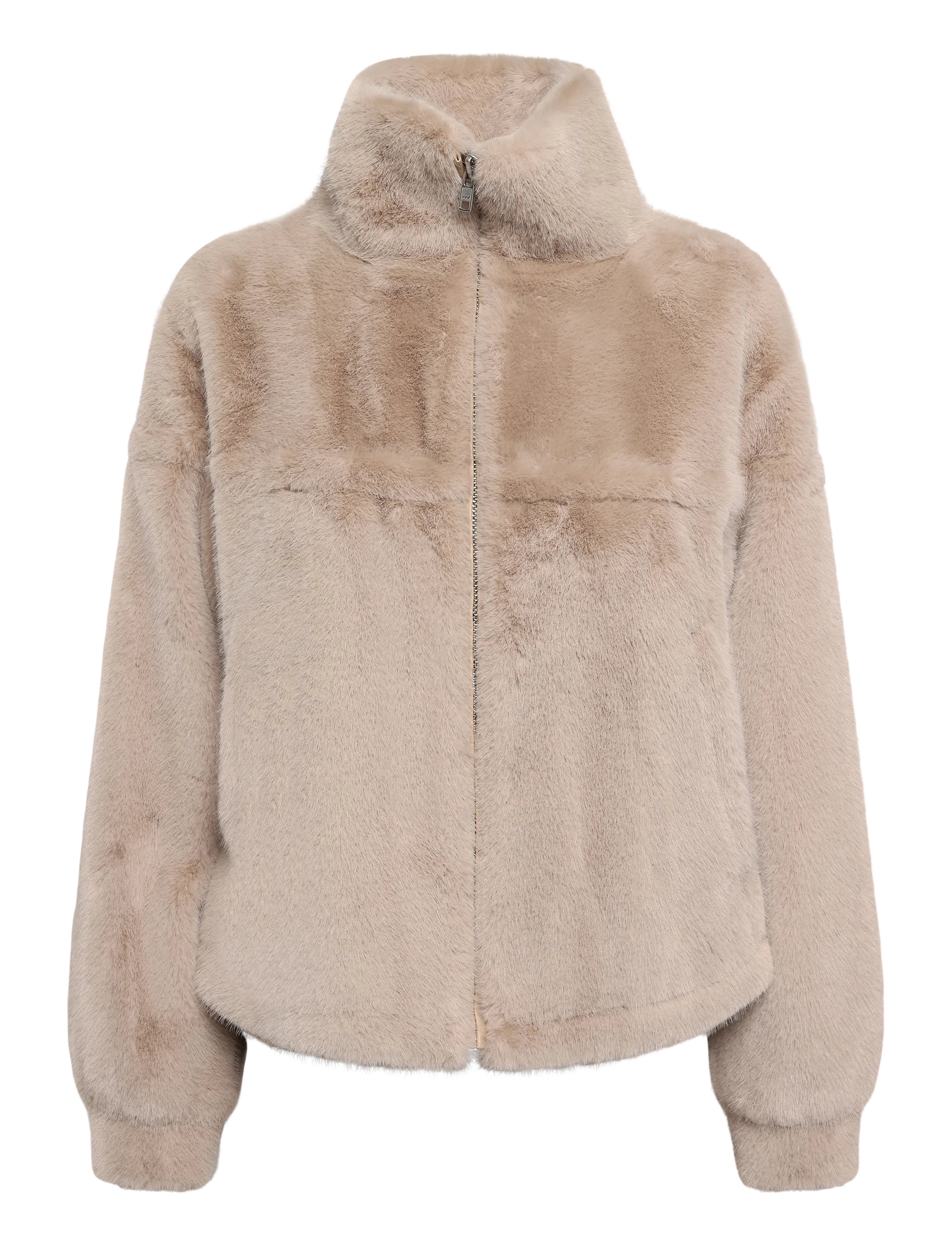 Stand Studio Ariel Jacket - Kunstpelz - TAUPE / beige