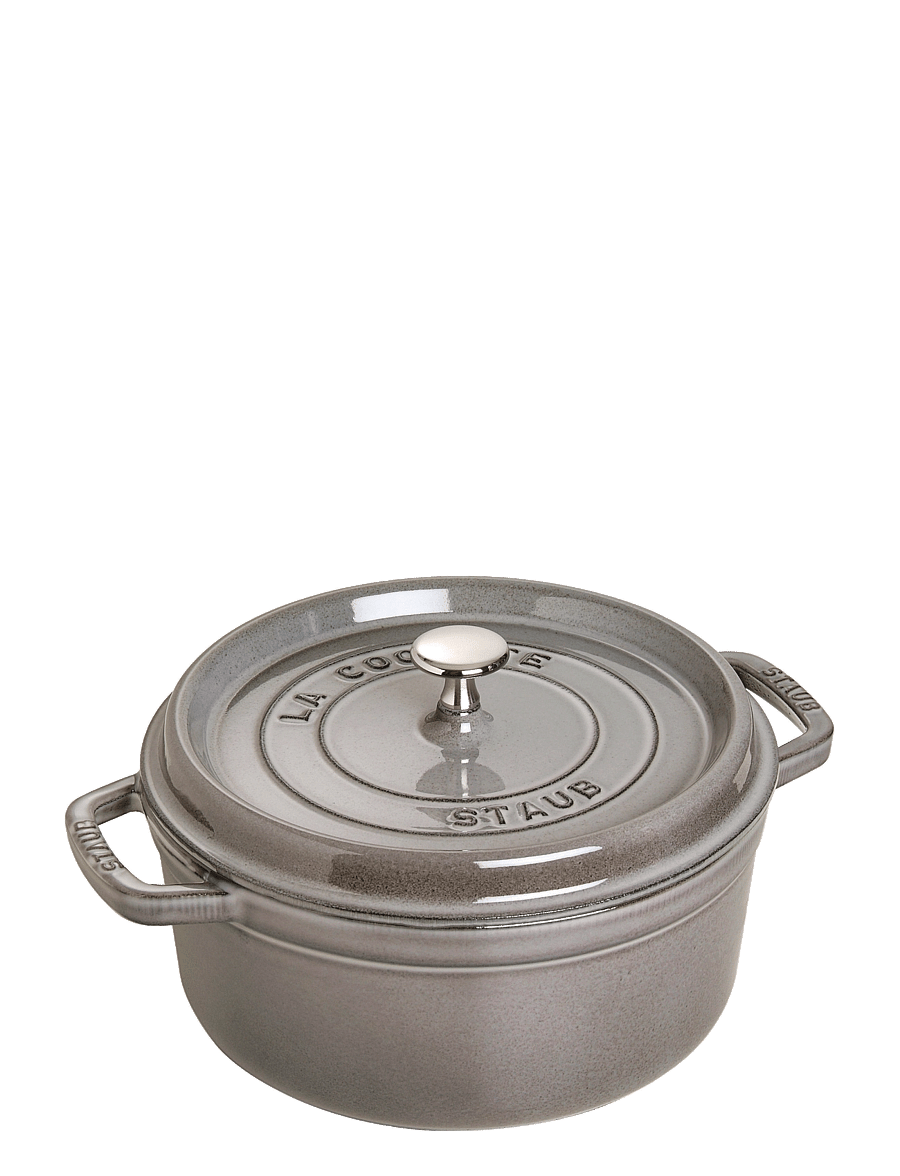 STAUB - La Cocotte - Round cast iron - töpfe & pfannen - gray - 0