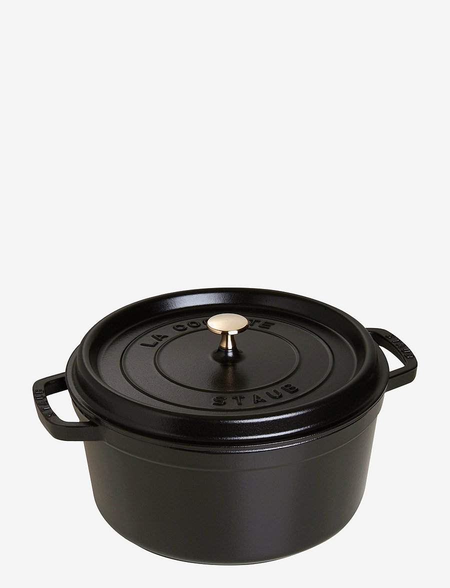 STAUB - La Cocotte - Round cast iron - töpfe & pfannen - black - 0