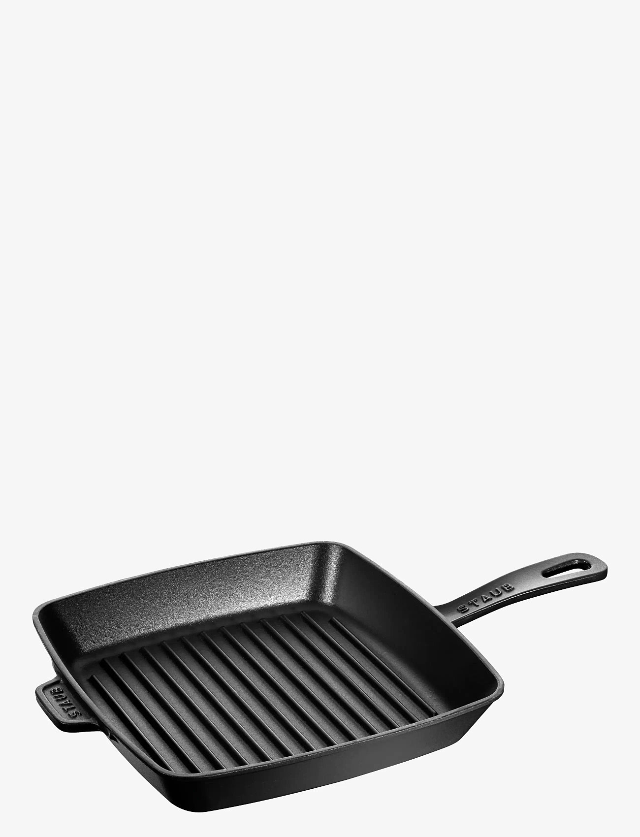 STAUB - American grill 26 x 26 cm svart - gjutjärnsgrytor - black - 0