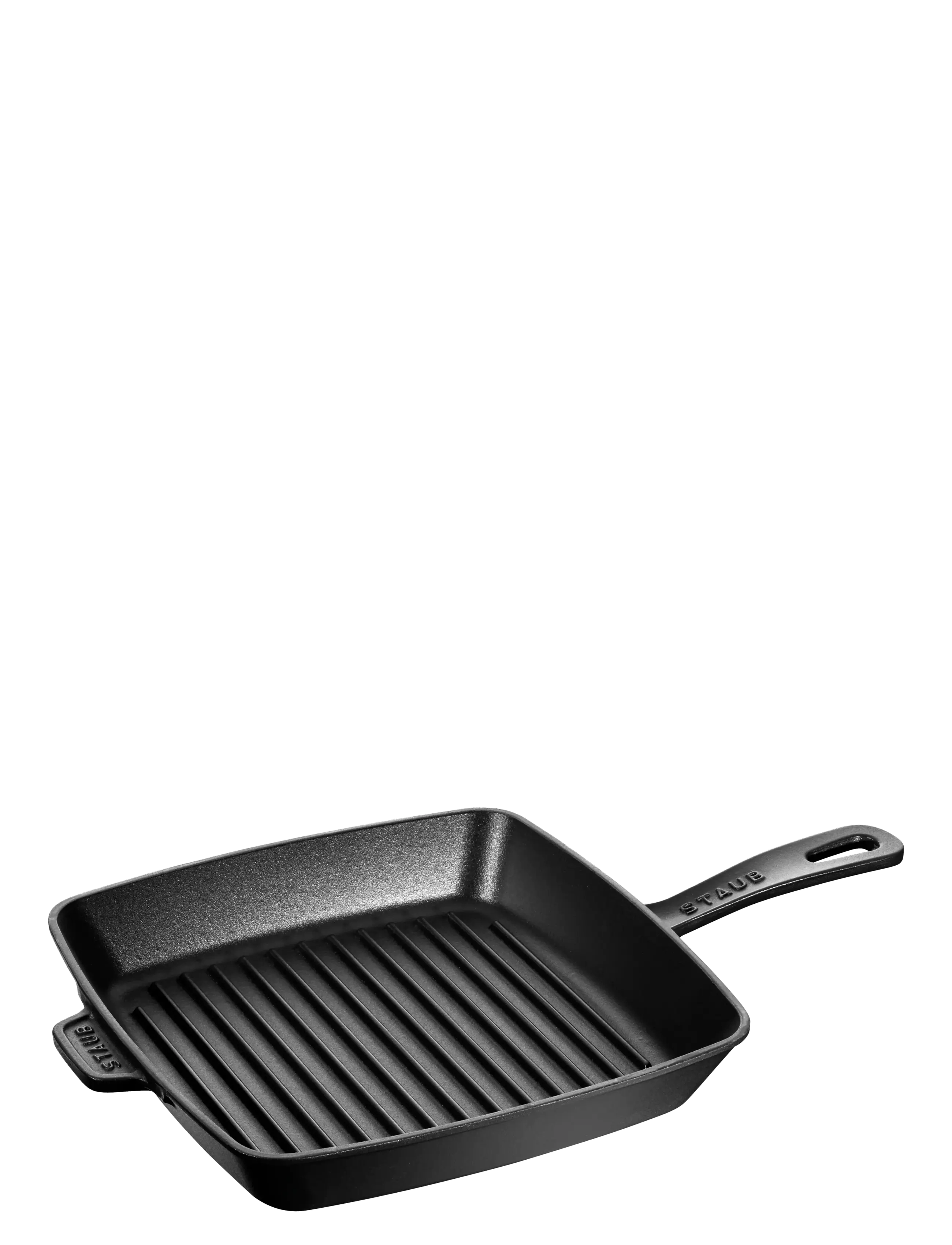 American grill 26 x 26 cm svart - BLACK