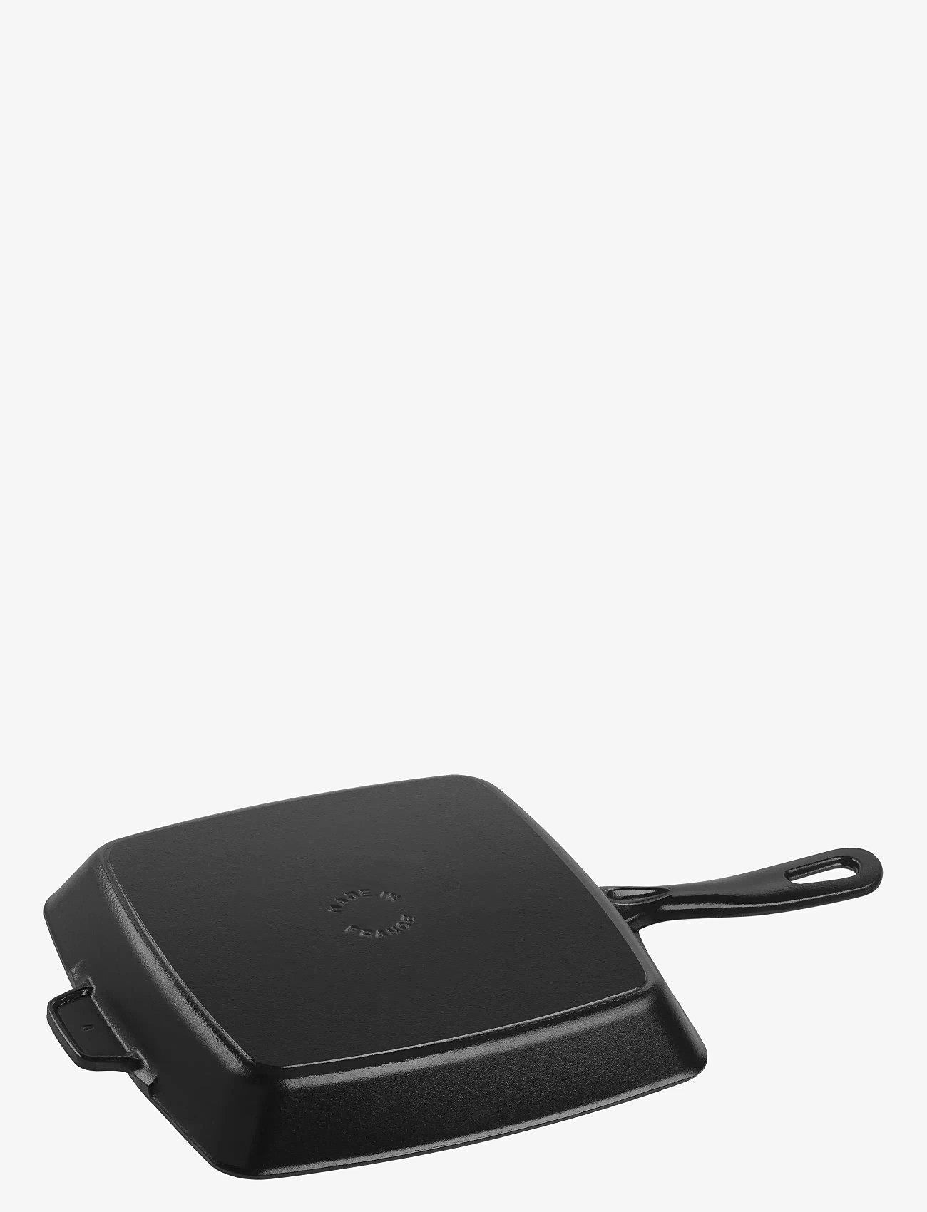 STAUB - American grill 26 x 26 cm svart - gjutjärnsgrytor - black - 1