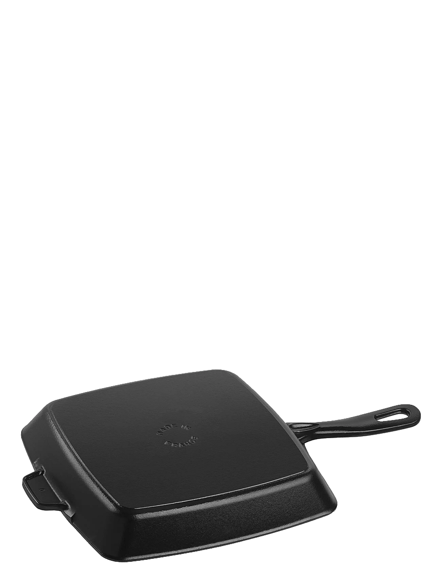 STAUB - American grill 26 x 26 cm svart - valurautapadat - black - 2