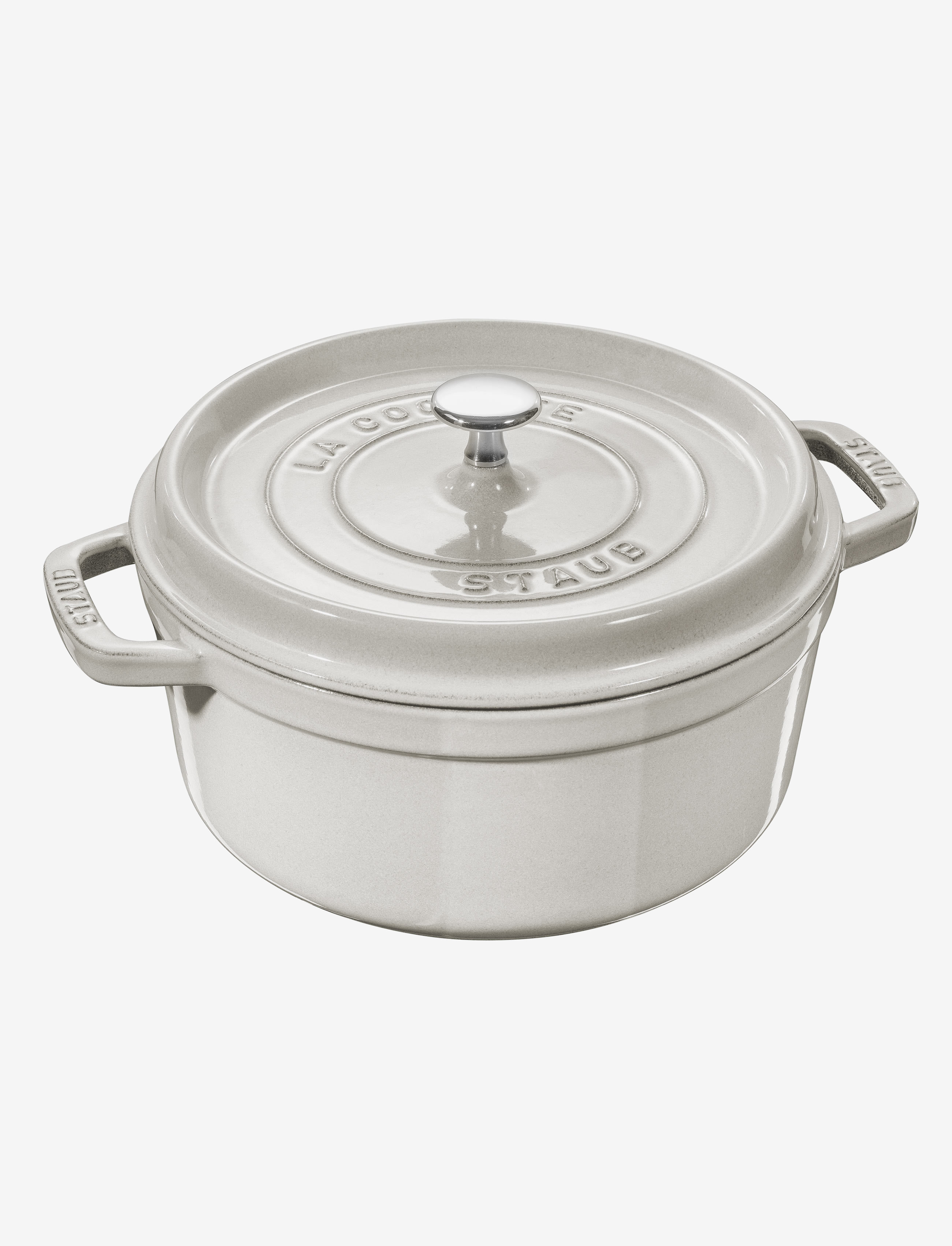 STAUB La Cocotte - Round cast iron - Köök - WHITE TRUFFLE / cream