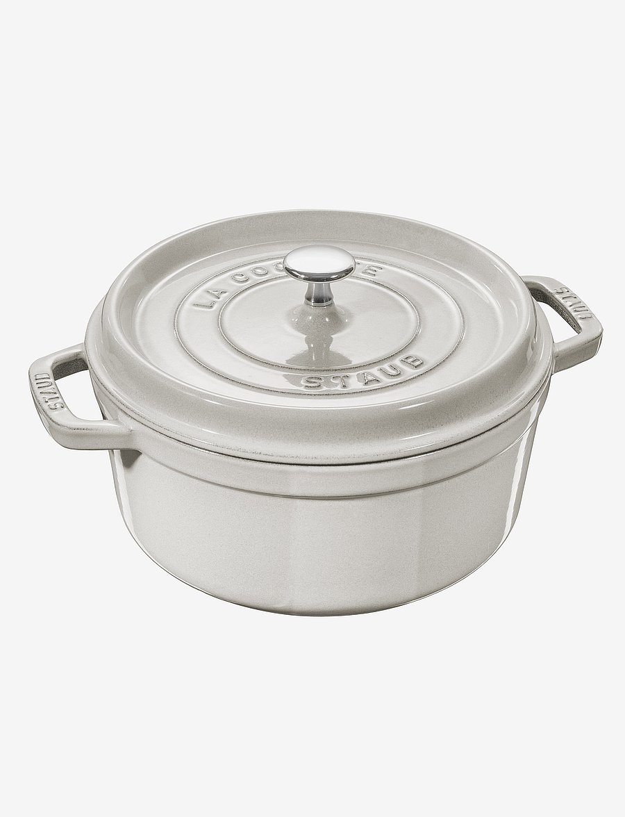 STAUB - La Cocotte - Round cast iron - potid ja pannid - white truffle - 0