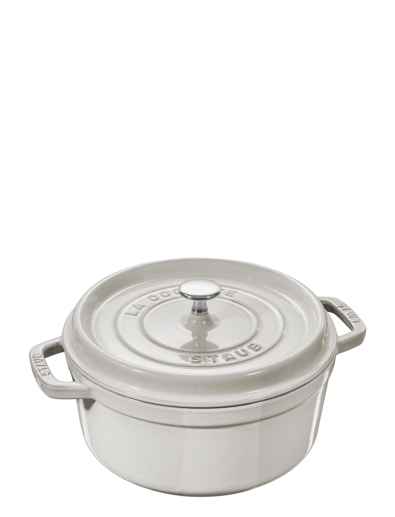 STAUB - La Cocotte - Rund gryta - stekpannor & kokkärl - white truffle - 0